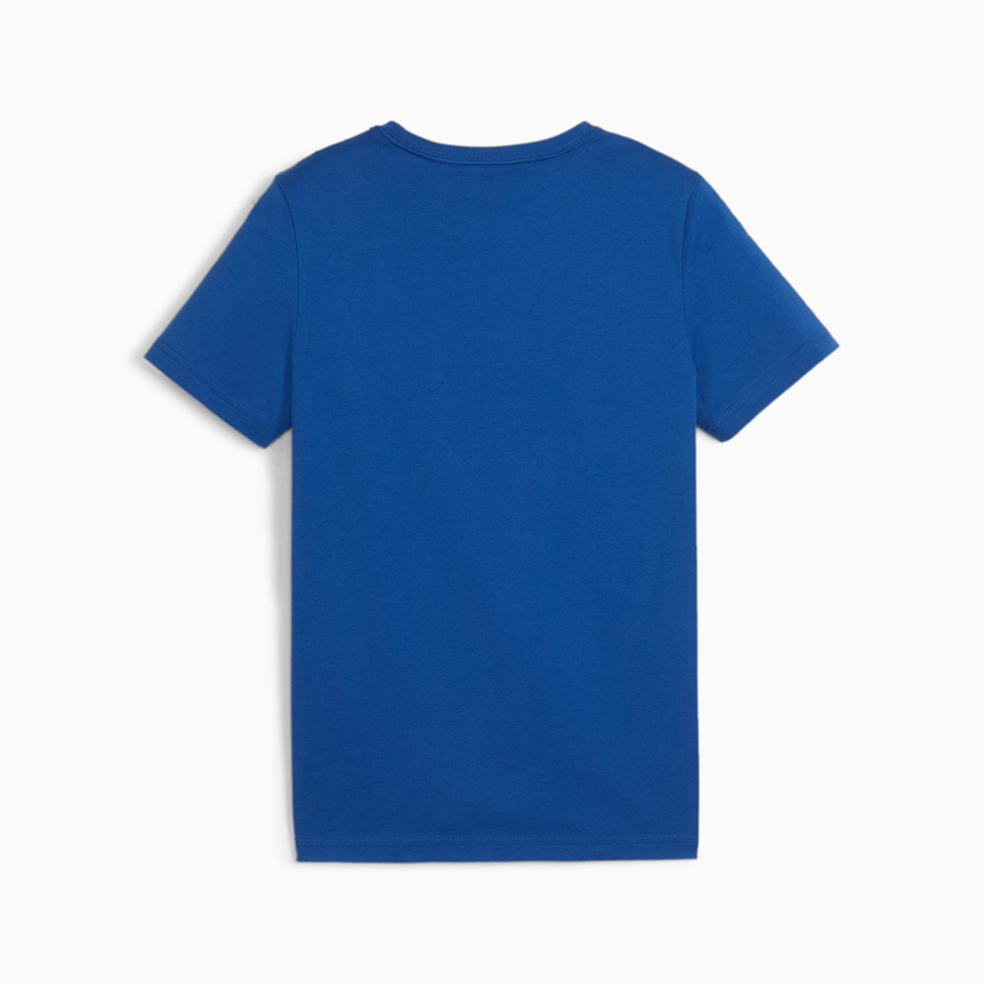 PUMA Essentials+ T-shirt met tweekleurig logo, Cobalt Glaze