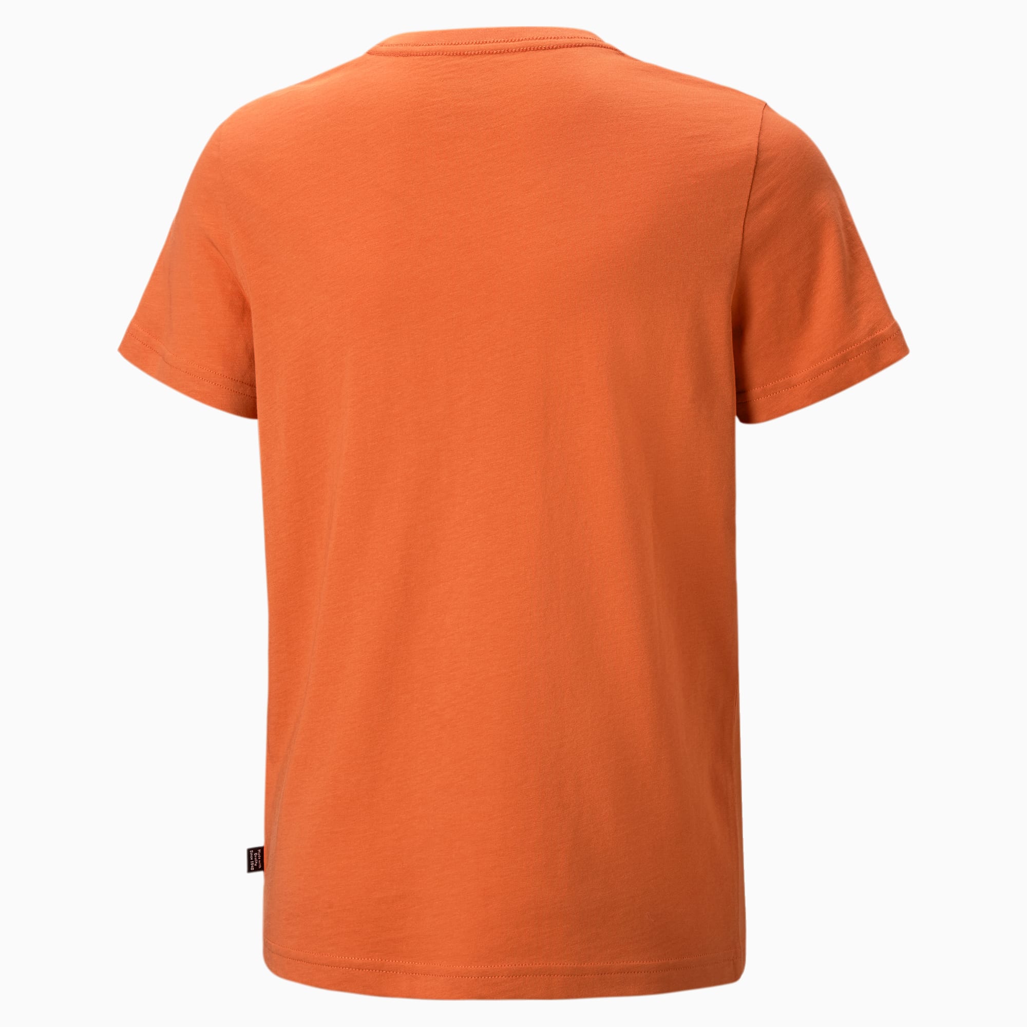 Puma ESS+ Col 2 Logo kinder T-shirt oranje - Maat 158/164