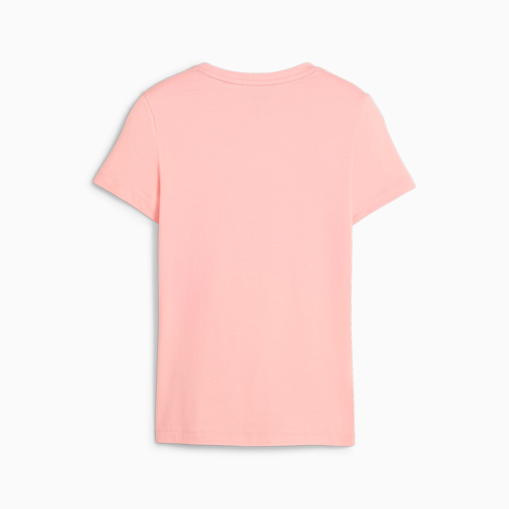 PUMA Essentials Logo Youth T-Shirt, Peach Smoothie, Size 128, Clothing