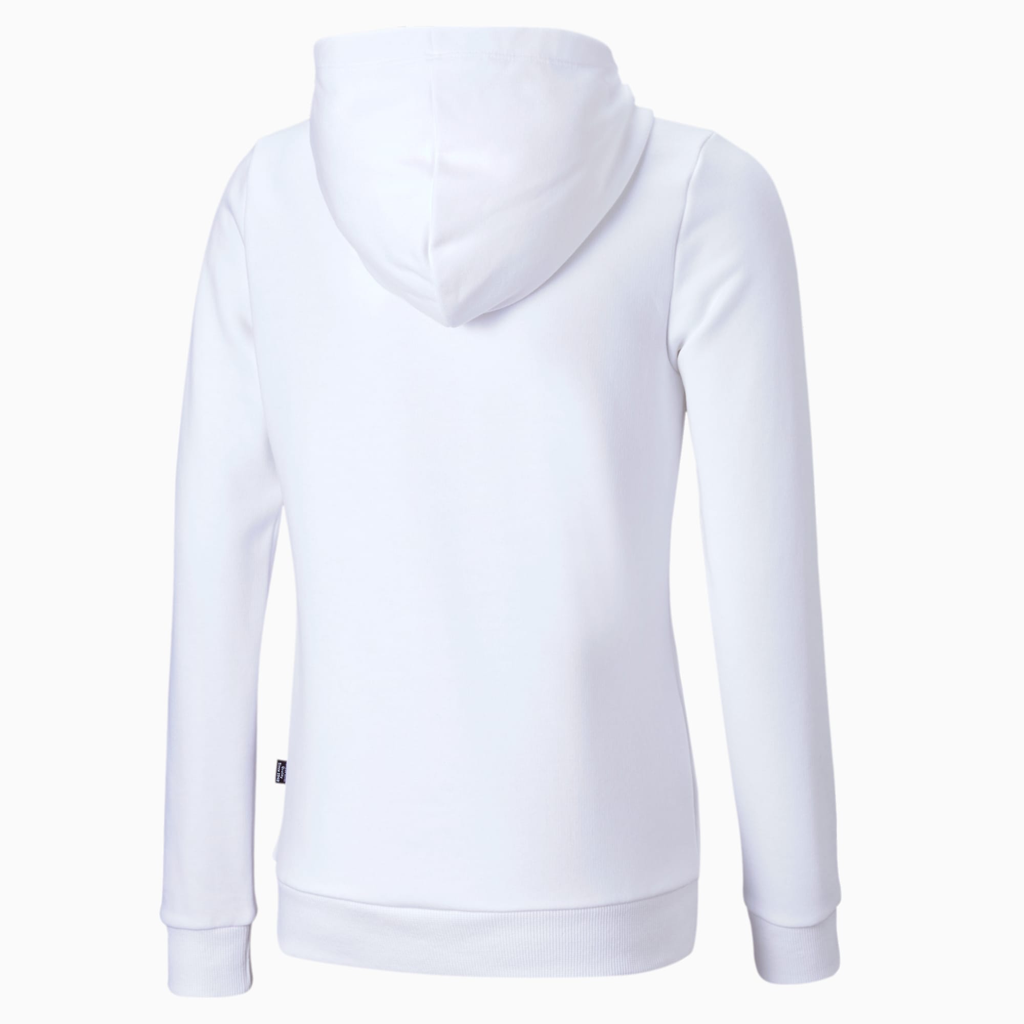 PUMA Essentials hoodie met logo jongeren, Wit