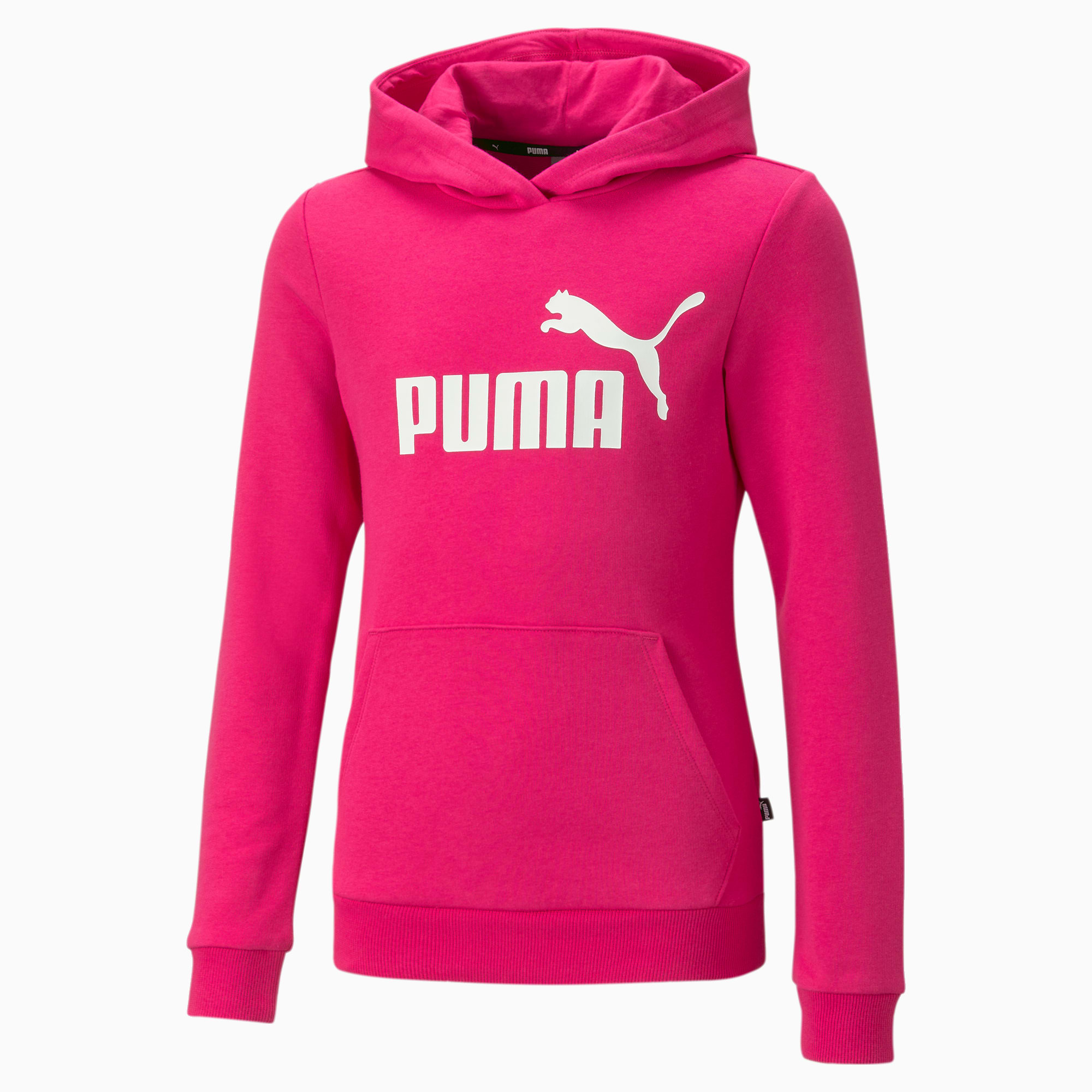 PUMA Essentials Logo Youth Hoodie, Orchid Shadow, Size 15-16Y, Clothing