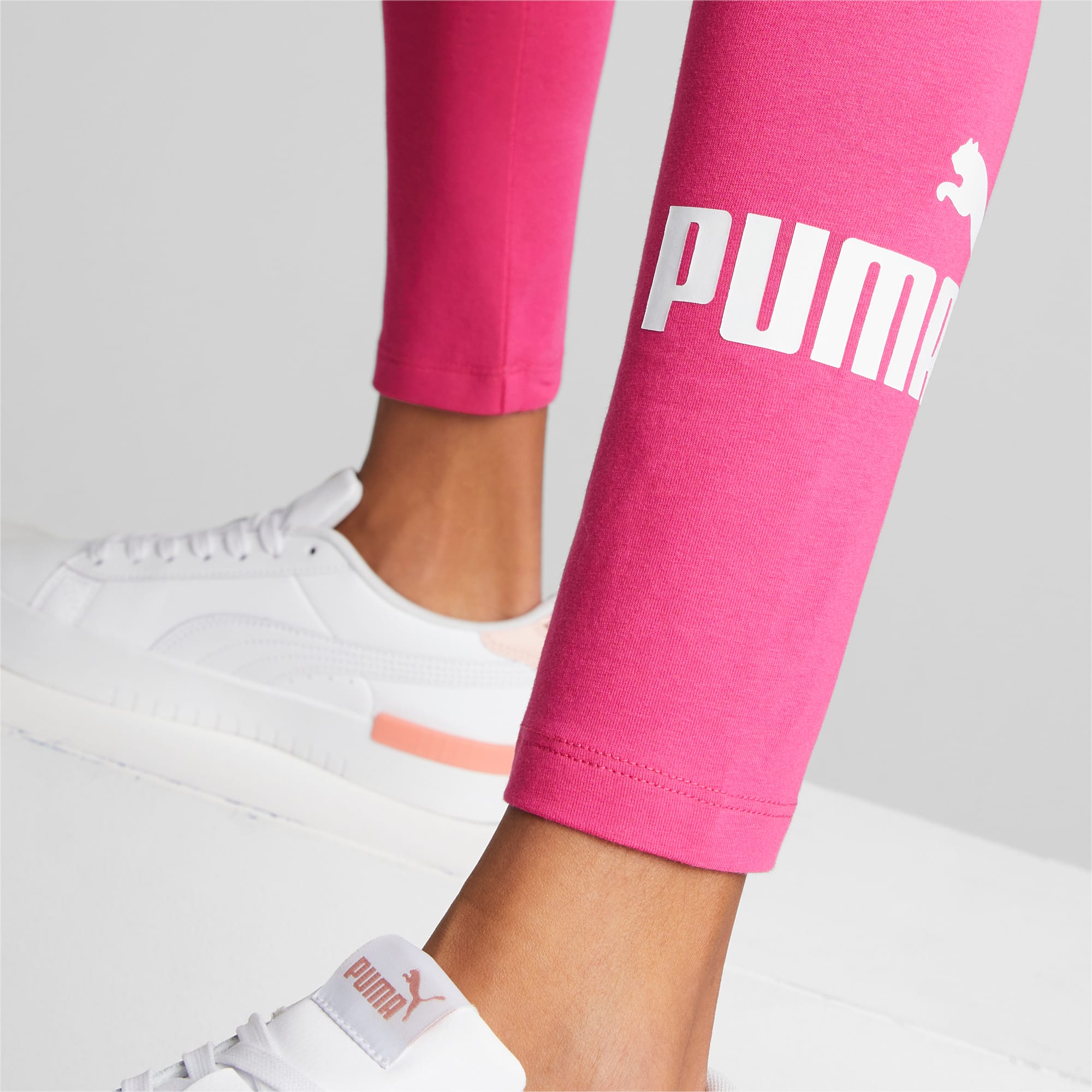 PUMA Essentials Logo Youth Leggings, Orchid Shadow, Size 116, Clothing