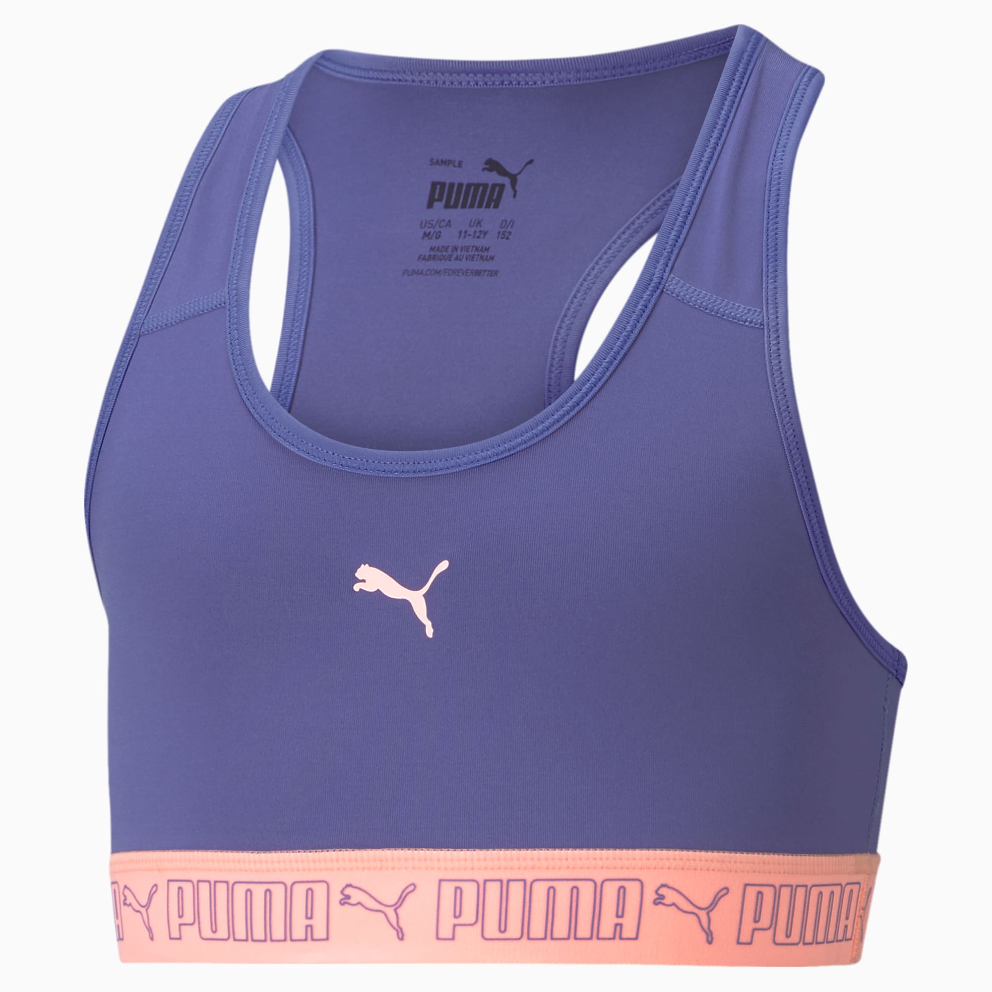 PUMA Top court Runtrain enfant et adolescent, Bleu, Taille 140, Vêtements