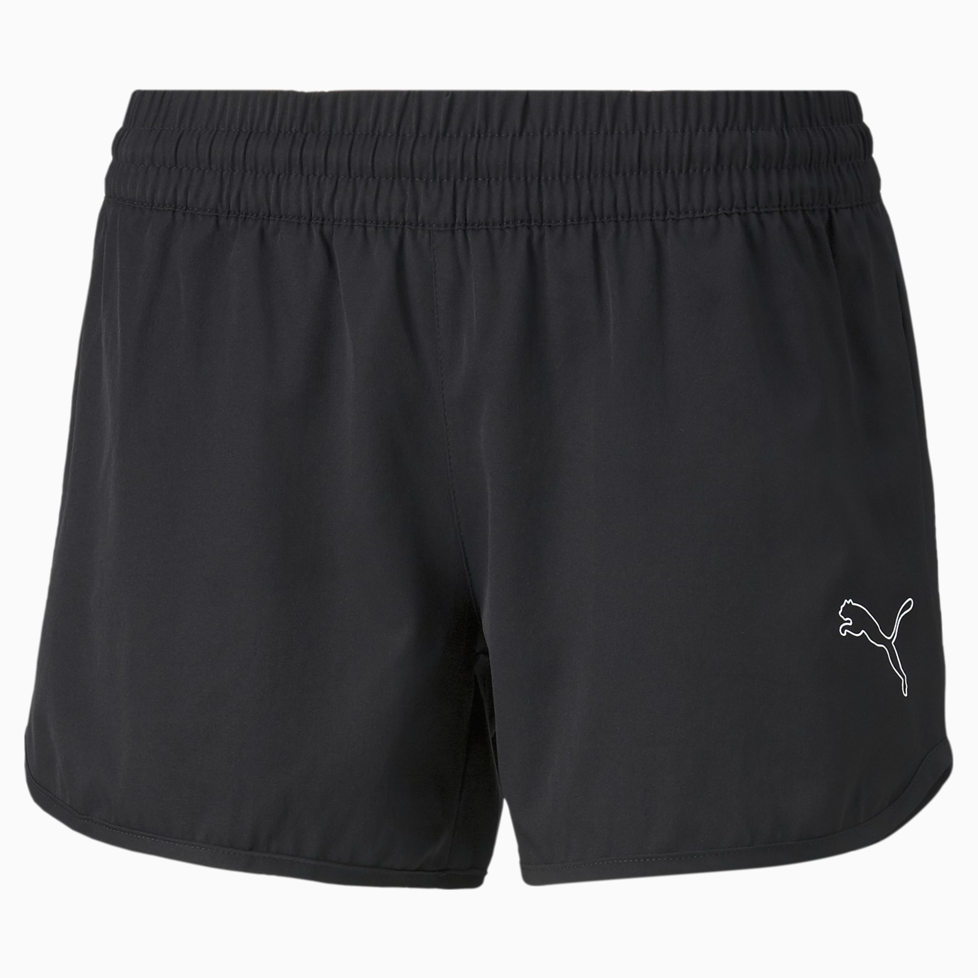 PUMA Geweven Trainingsshort Voor Dames, Zwart