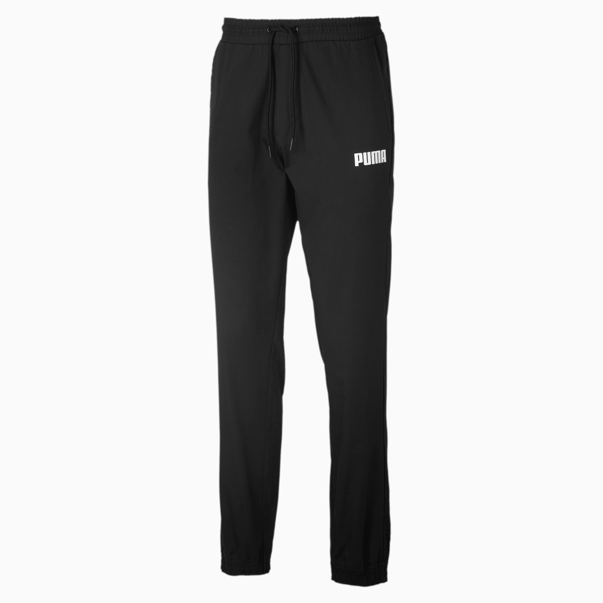 PUMA Pantalon chino tissé pour Homme, Noir, Taille M, Vêtements