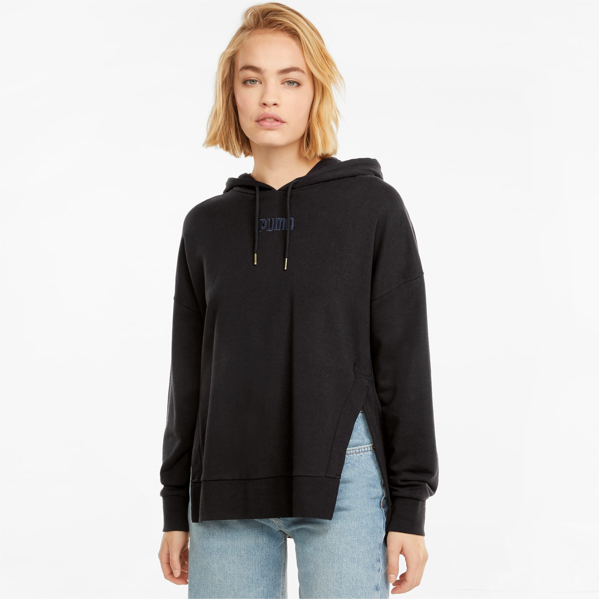 HER hoodie, Zwart, Maat L | PUMA