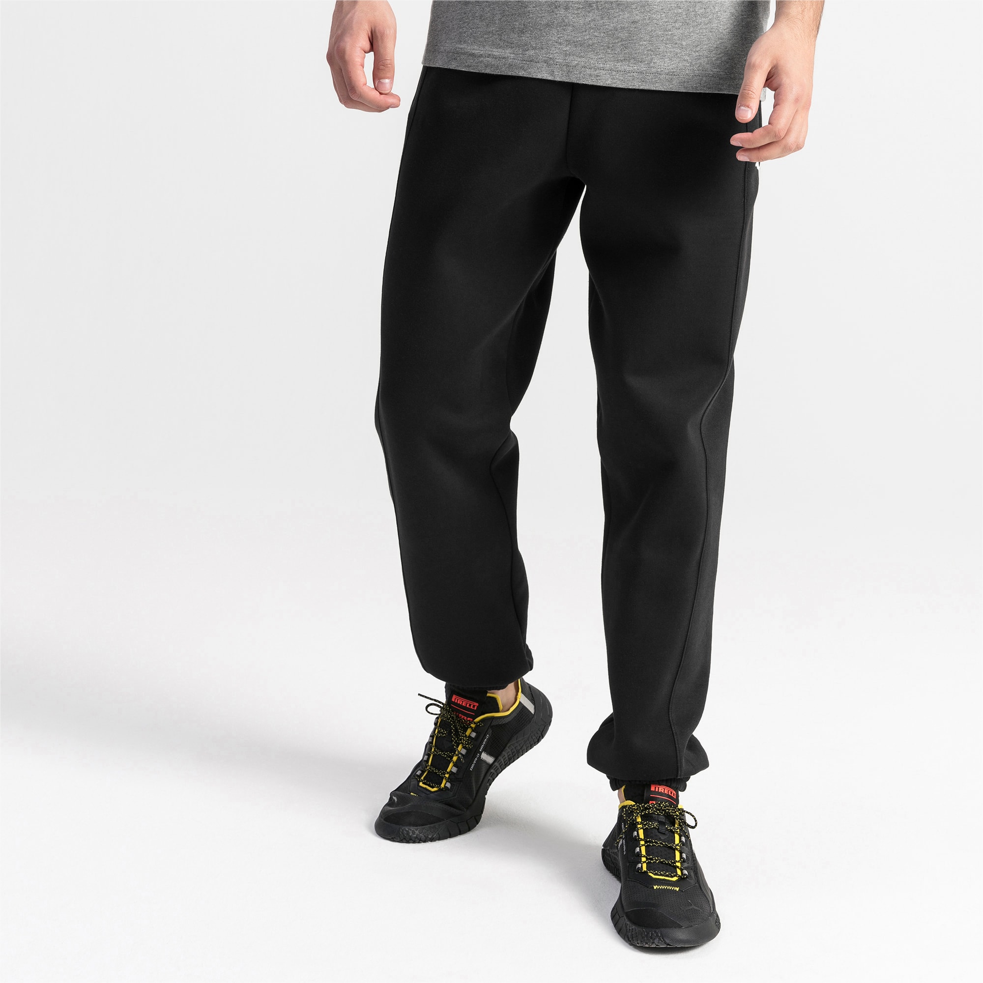 PUMA Pantalon en sweat Ferrari pour Homme, Noir, Taille M, Vêtements