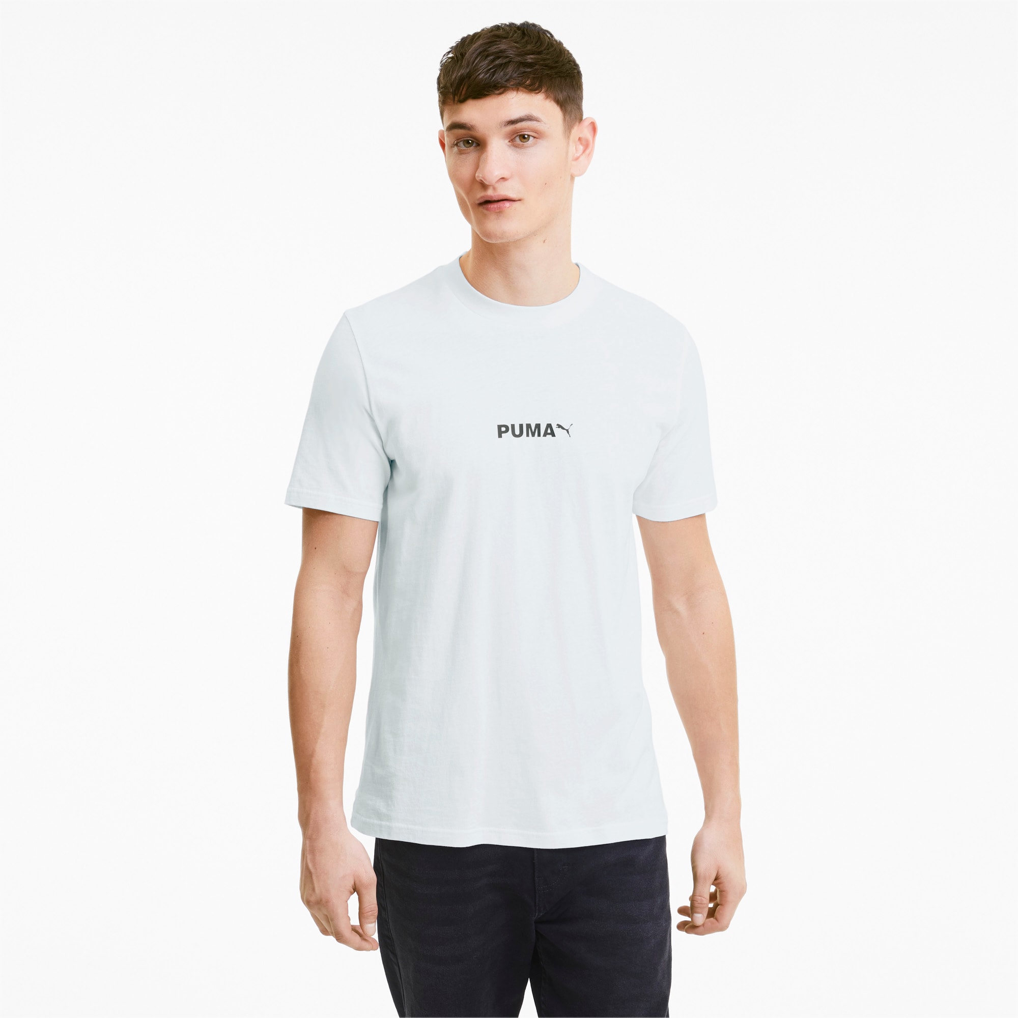 Avenir Graphic T-shirt voor Heren, Wit, Maat S | PUMA