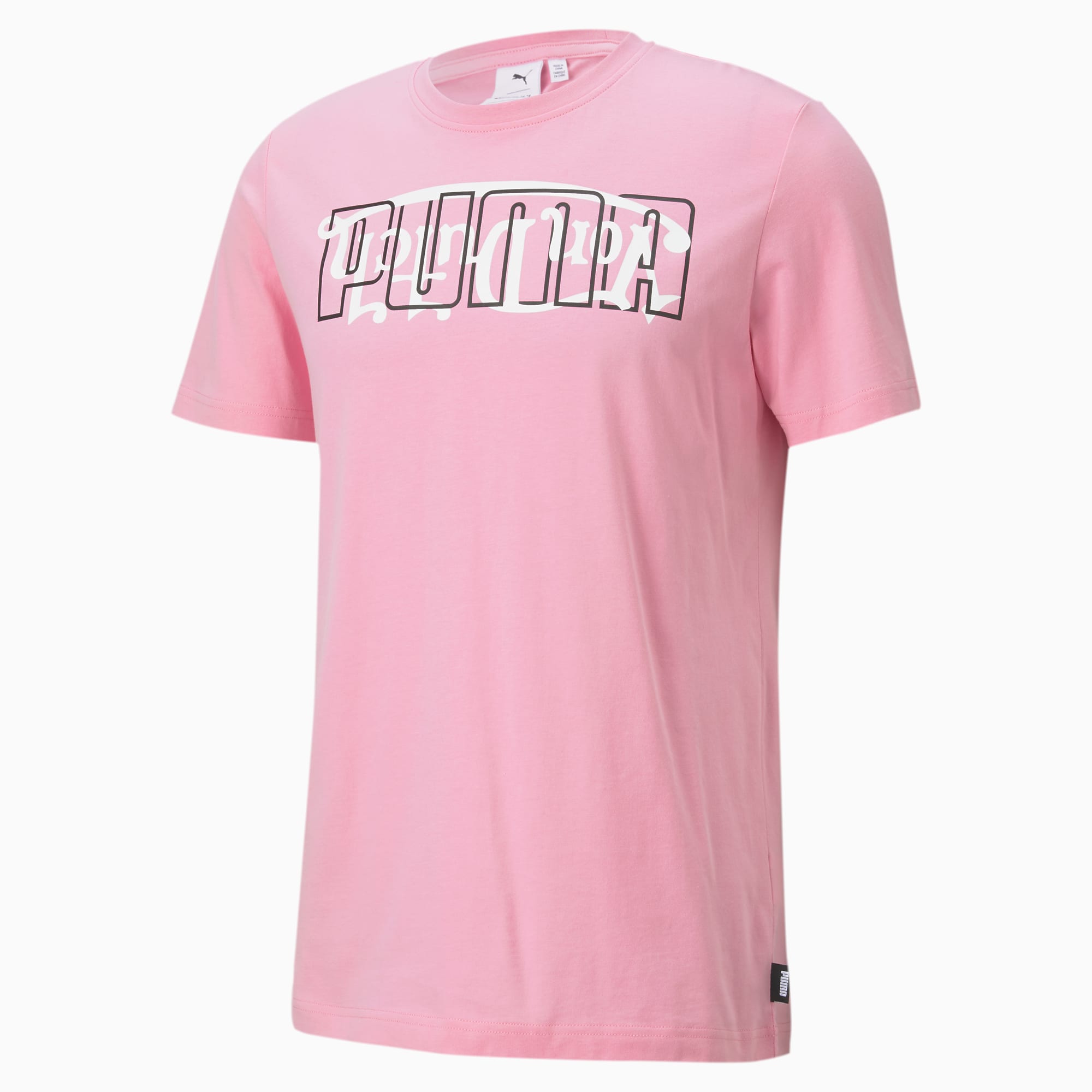 T-Shirt PUMA x VON DUTCH pour Homme, Rose, Taille M, Vêtements