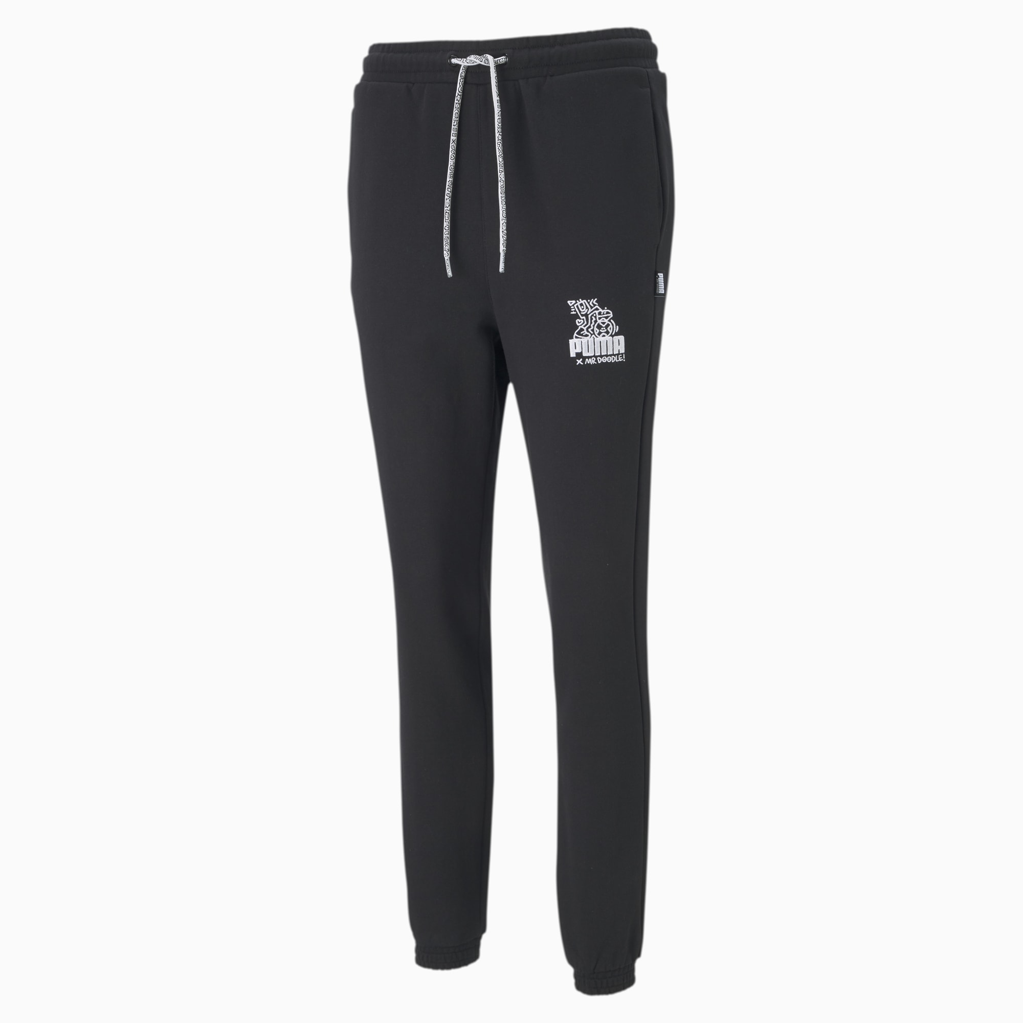 Pantalon en sweat PUMA x MR DOODLE pour Femme, Noir, Taille M, Vêtements