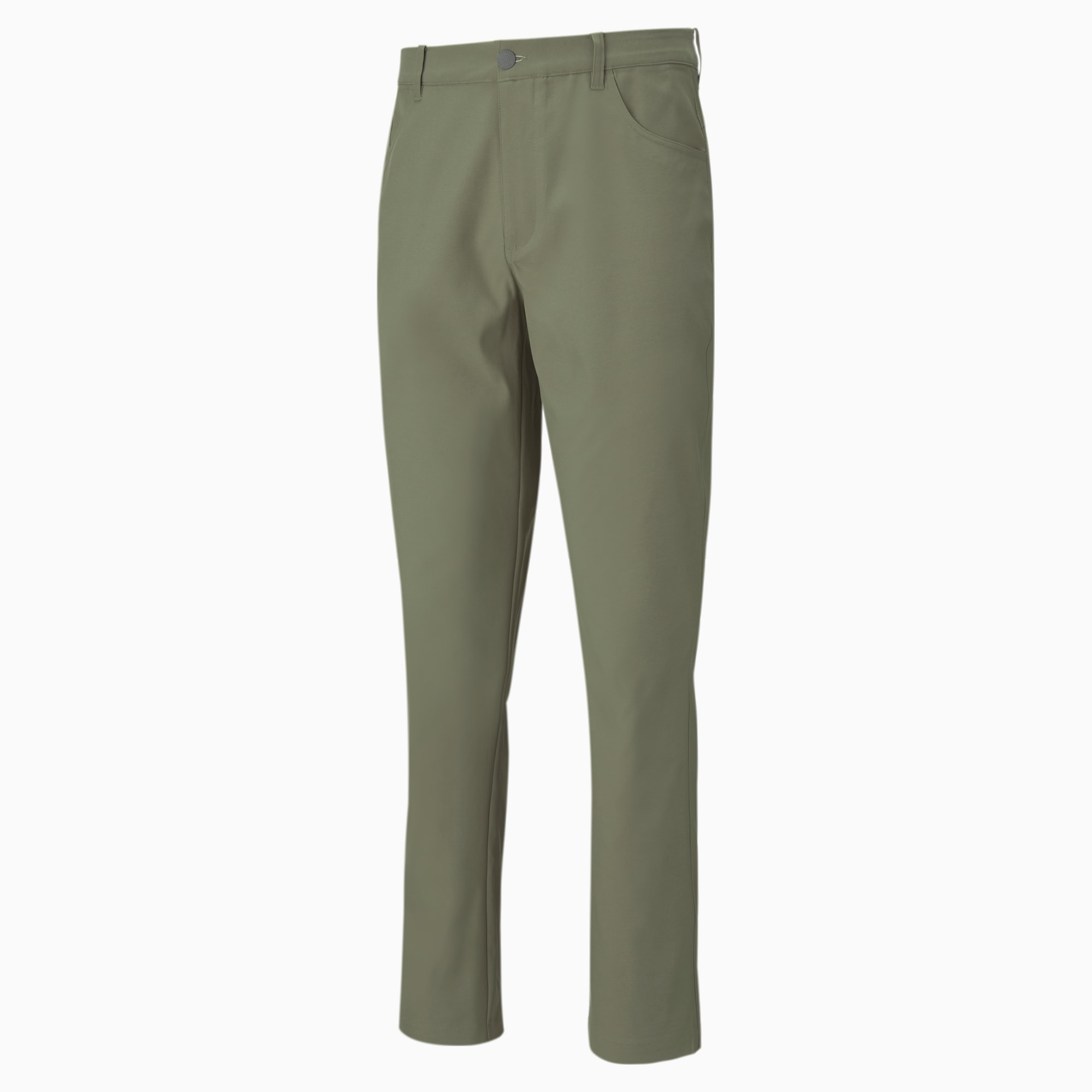 Pantaloni da golf a cinque tasche Jackpot uomo, Verde, Taglia 30/34 | PUMA