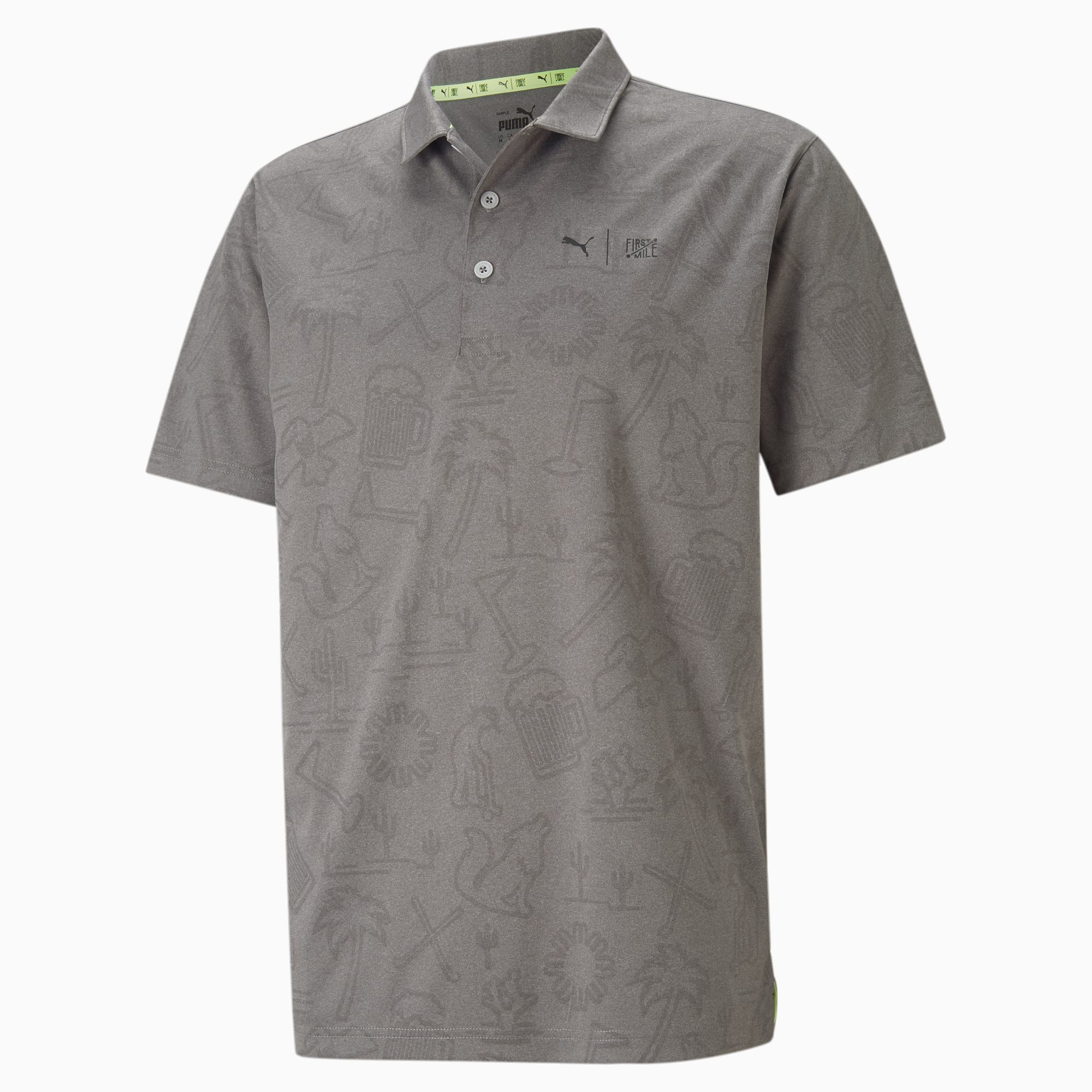 PUMA x FIRST MILE Flash Men's Golf Polo Shirt