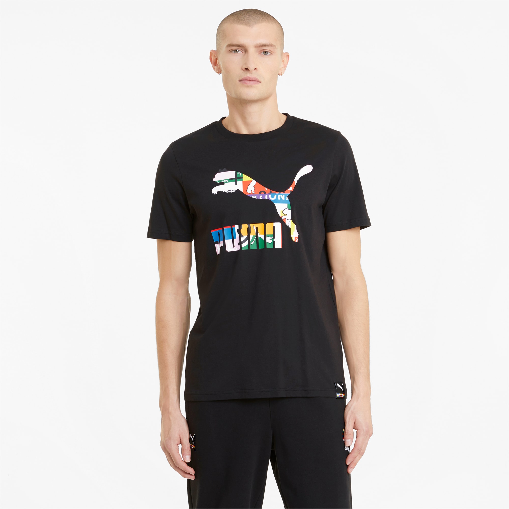 T-Shirt PUMA International homme, Noir, Taille S, Vêtements