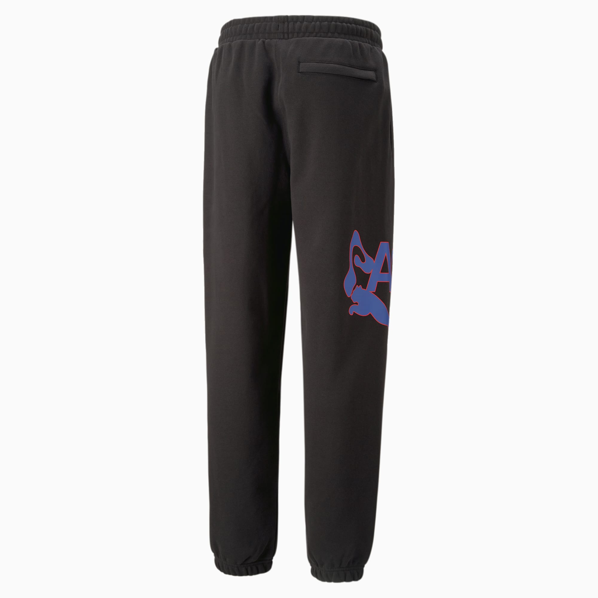 Pantalon De Survêtement Graphique PUMA X PERKS AND MINI Pour Homme, Noir
