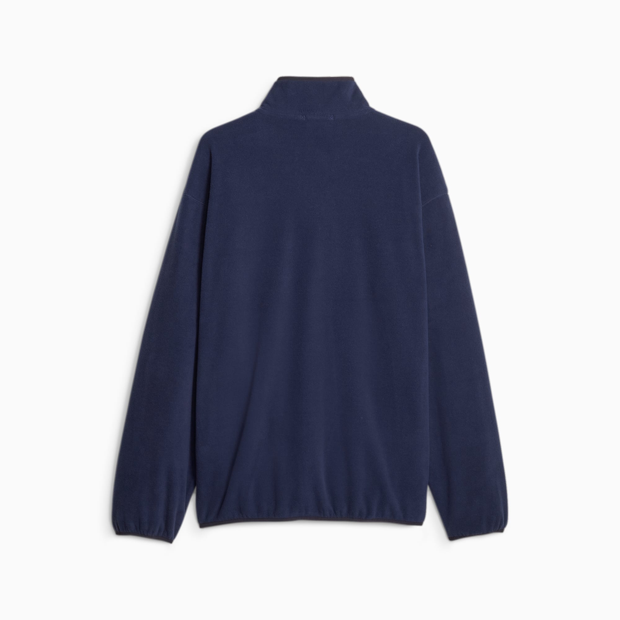 PUMA MMQ Polarfleece-Pullover Für Herren, Blau, Größe: S, Kleidung