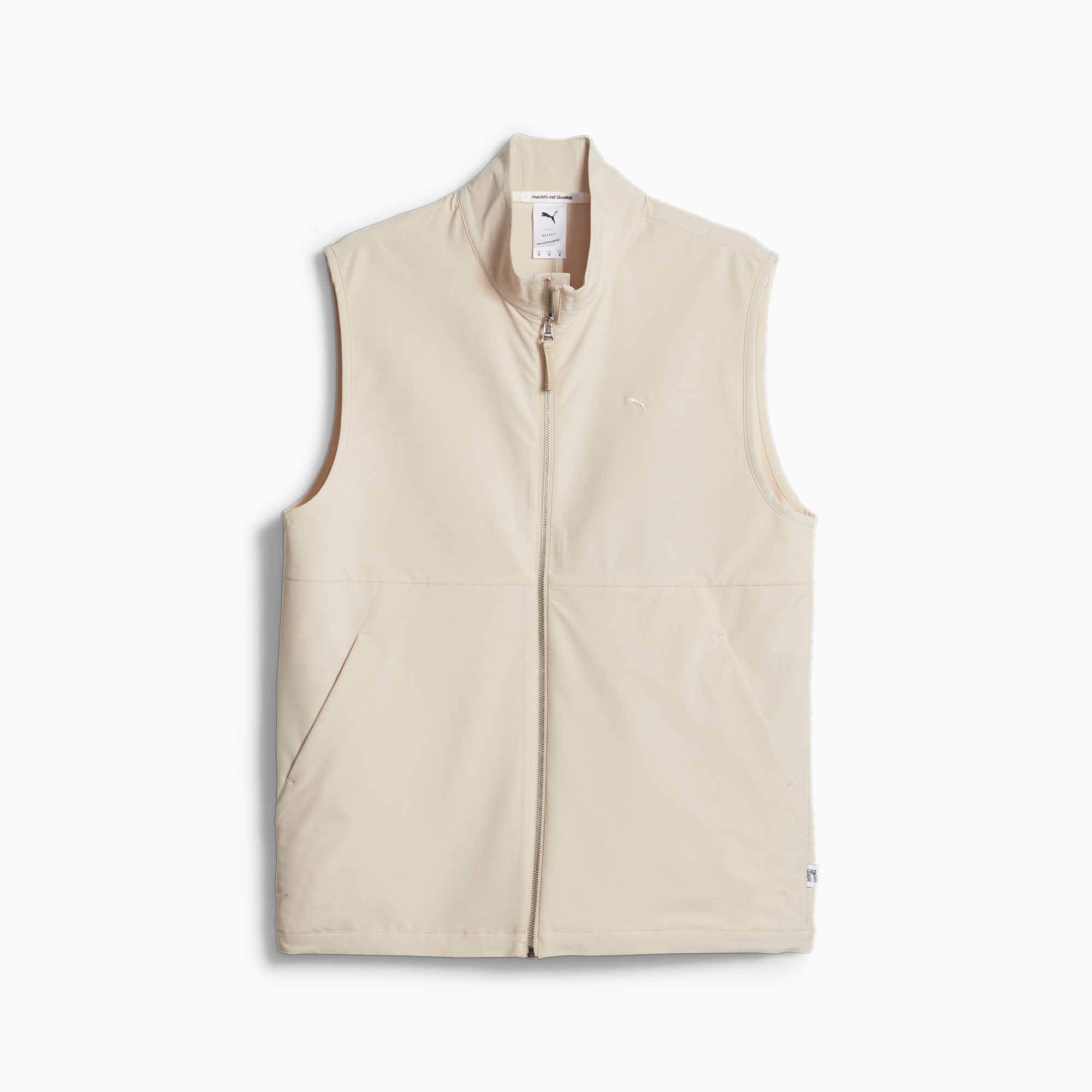 PUMA Mmq Service Line Vest Men's Jacket, Granola, Size L, Clothing