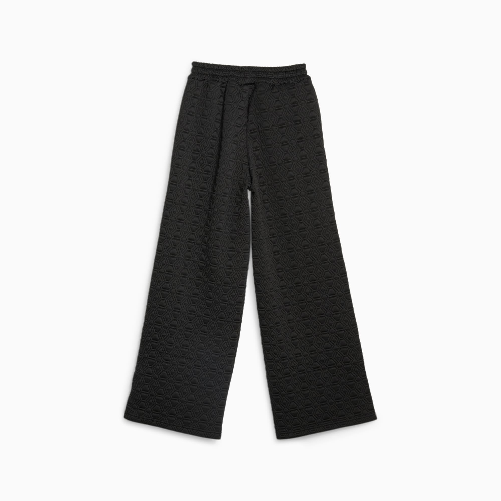 Men's PUMA Luxe Sport T7 Wide Leg Pants, Black