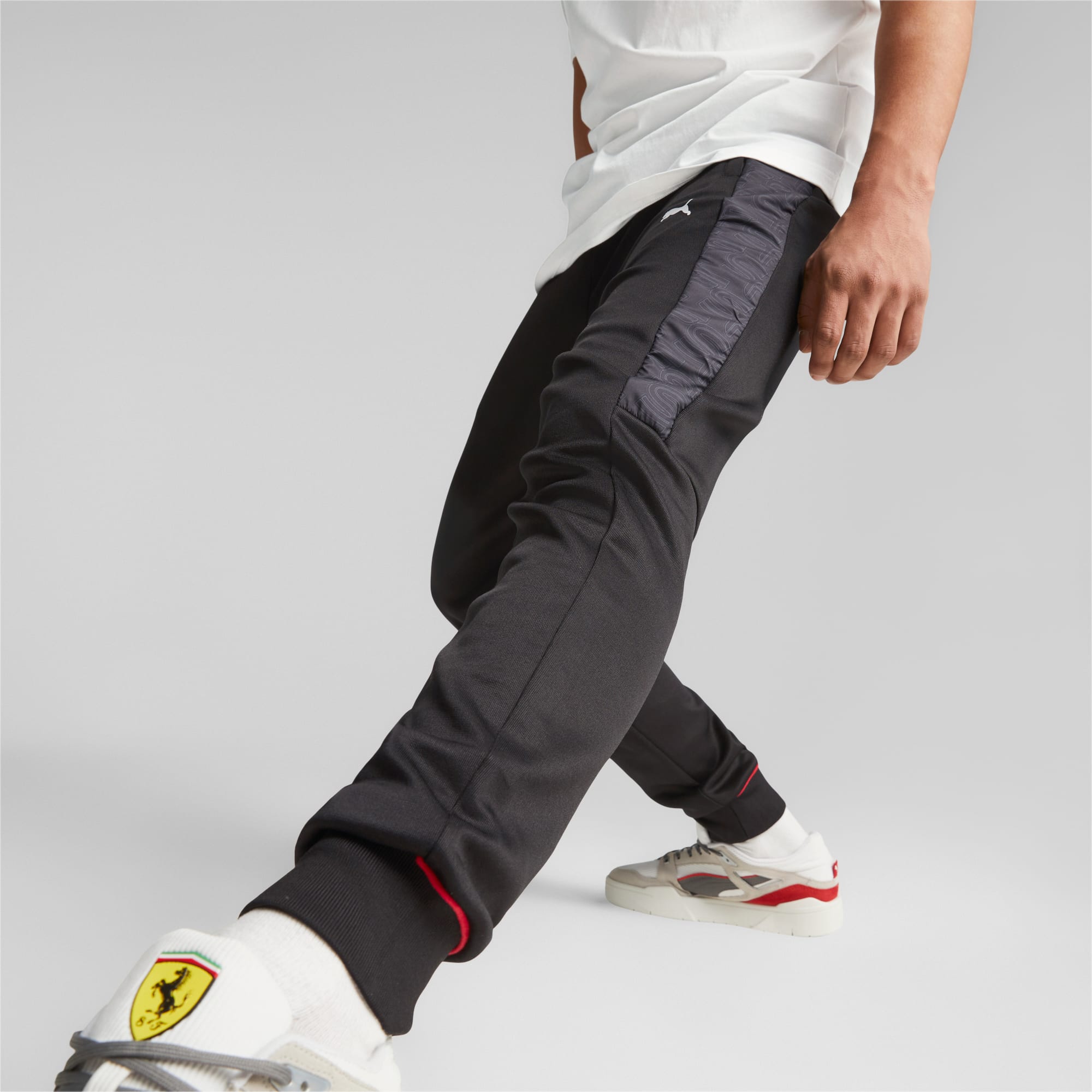 Men's PUMA Scuderia Ferrari Race Mt7 Track Pants, Black
