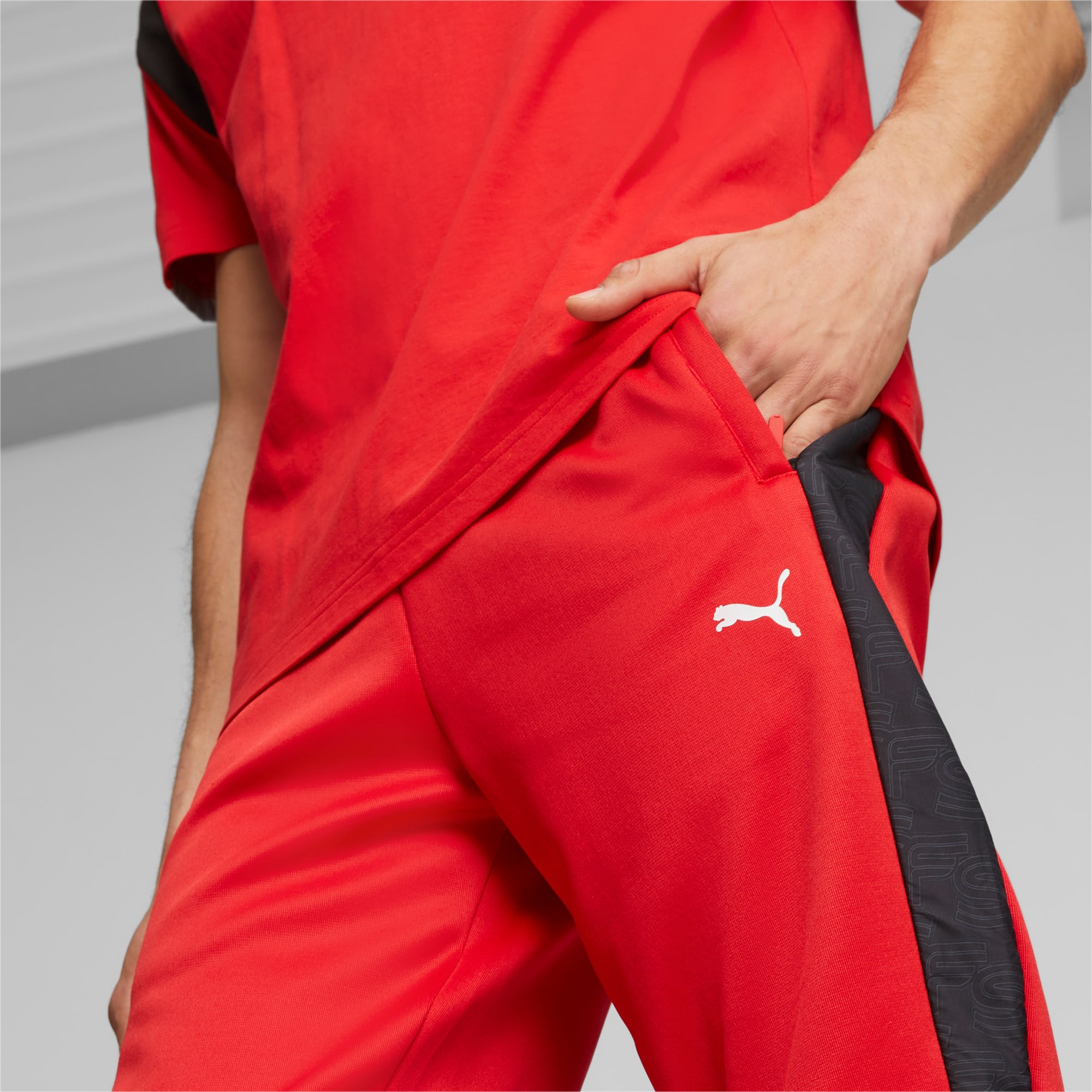 Men's PUMA Scuderia Ferrari Race Mt7 Track Pants, Red