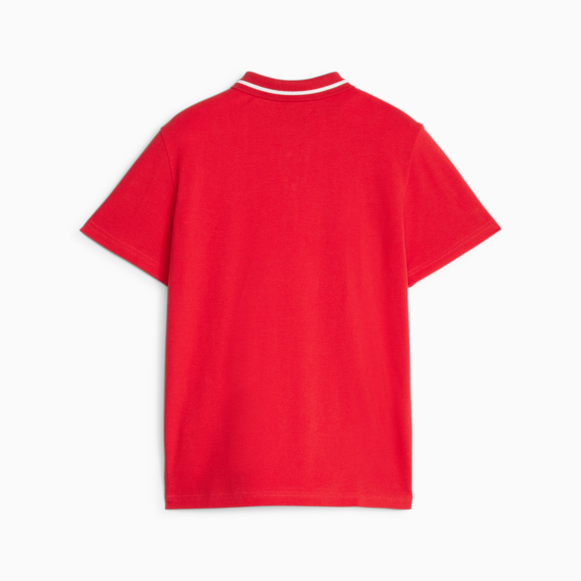 PUMA Scuderia Ferrari Poloshirt Teenager Für Kinder, Rot, Größe: 116, Kleidung