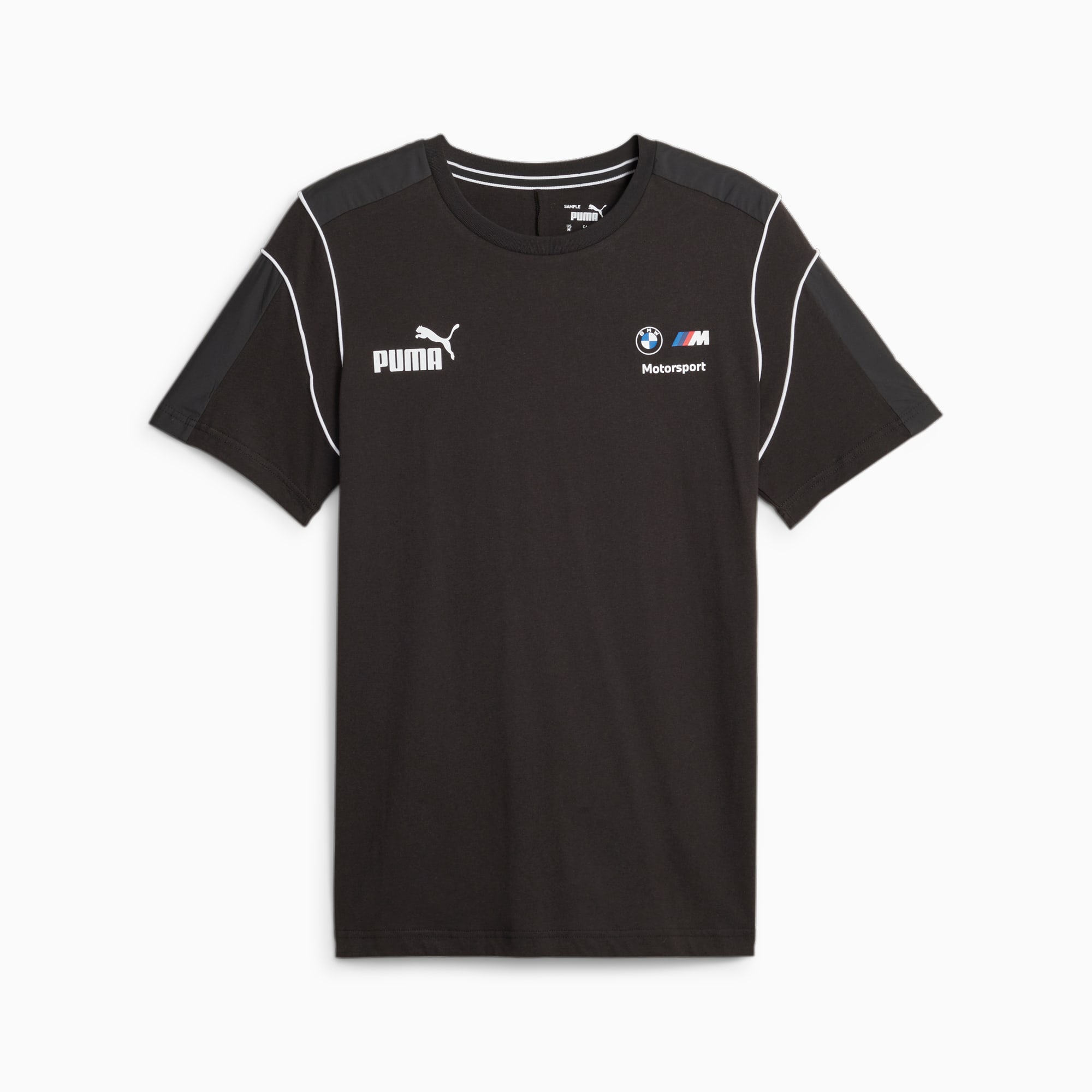 PUMA BMW M Motorsport Men's Mt7 T-Shirt, Black, Size L, Clothing