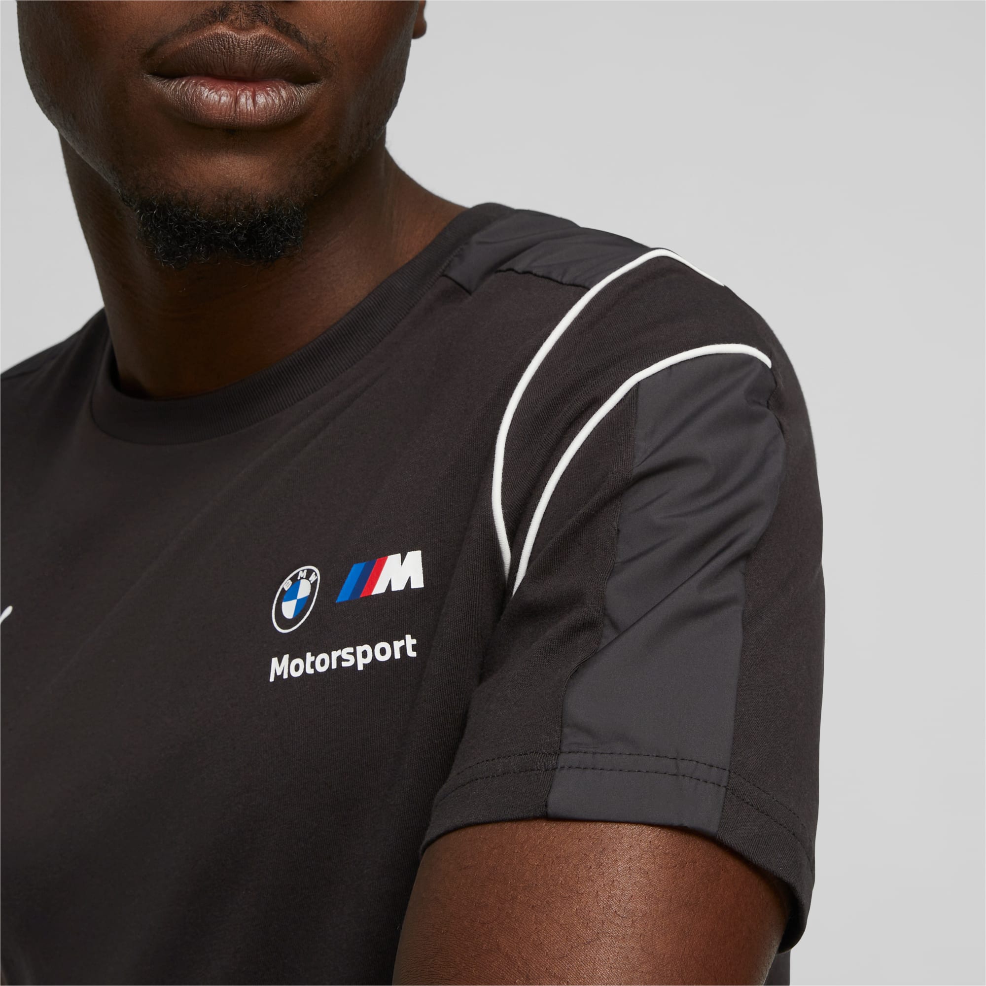 PUMA BMW M Motorsport Men's Mt7 T-Shirt, Black, Size S, Clothing