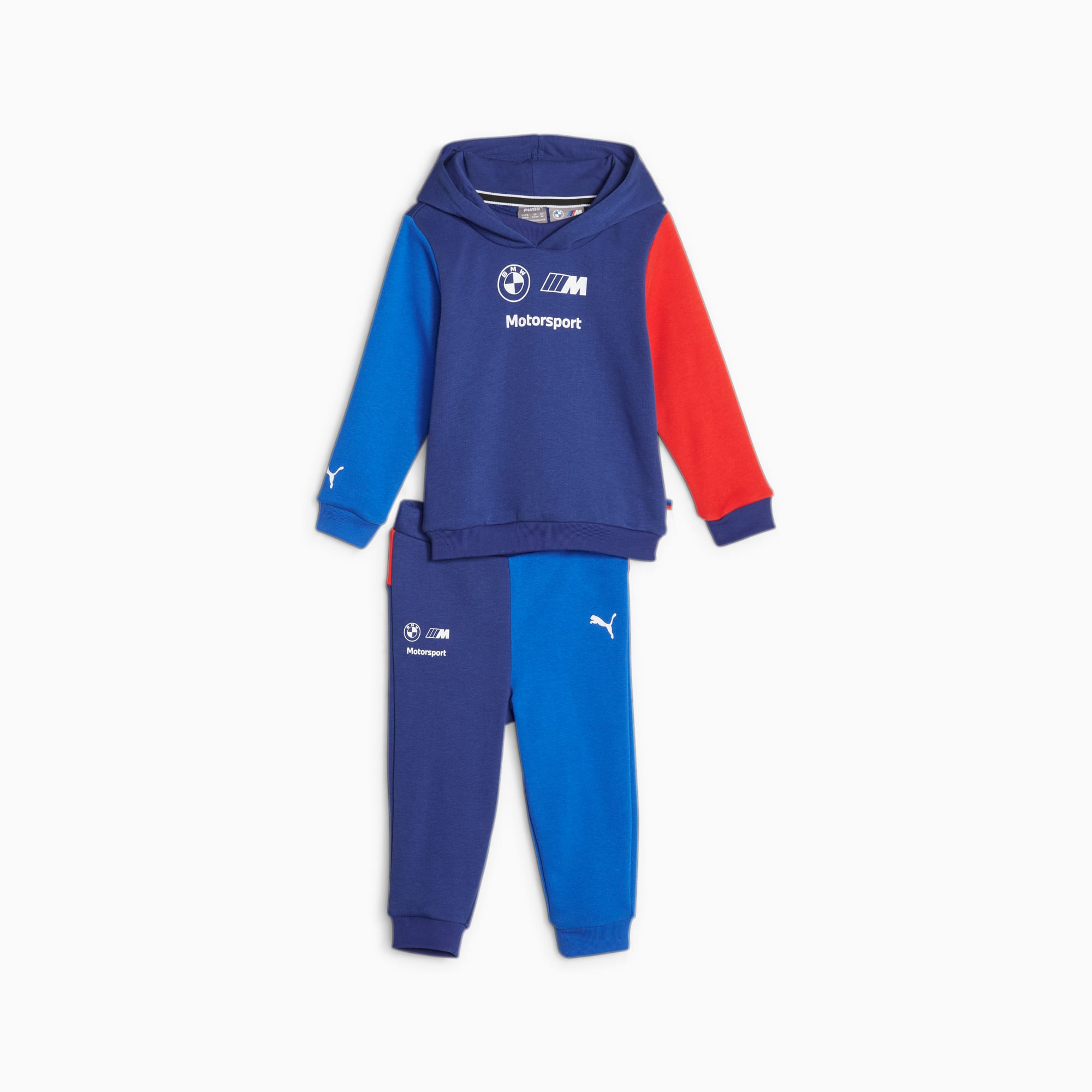 PUMA BMW M Motorsport Jogginganzug Baby Für Kinder, Blau, Größe: 62, Kleidung