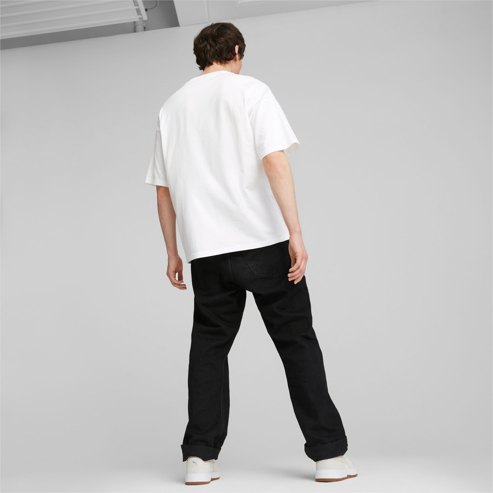 PUMA Better Classics Men's T-Shirt, White, Size XS, Clothing