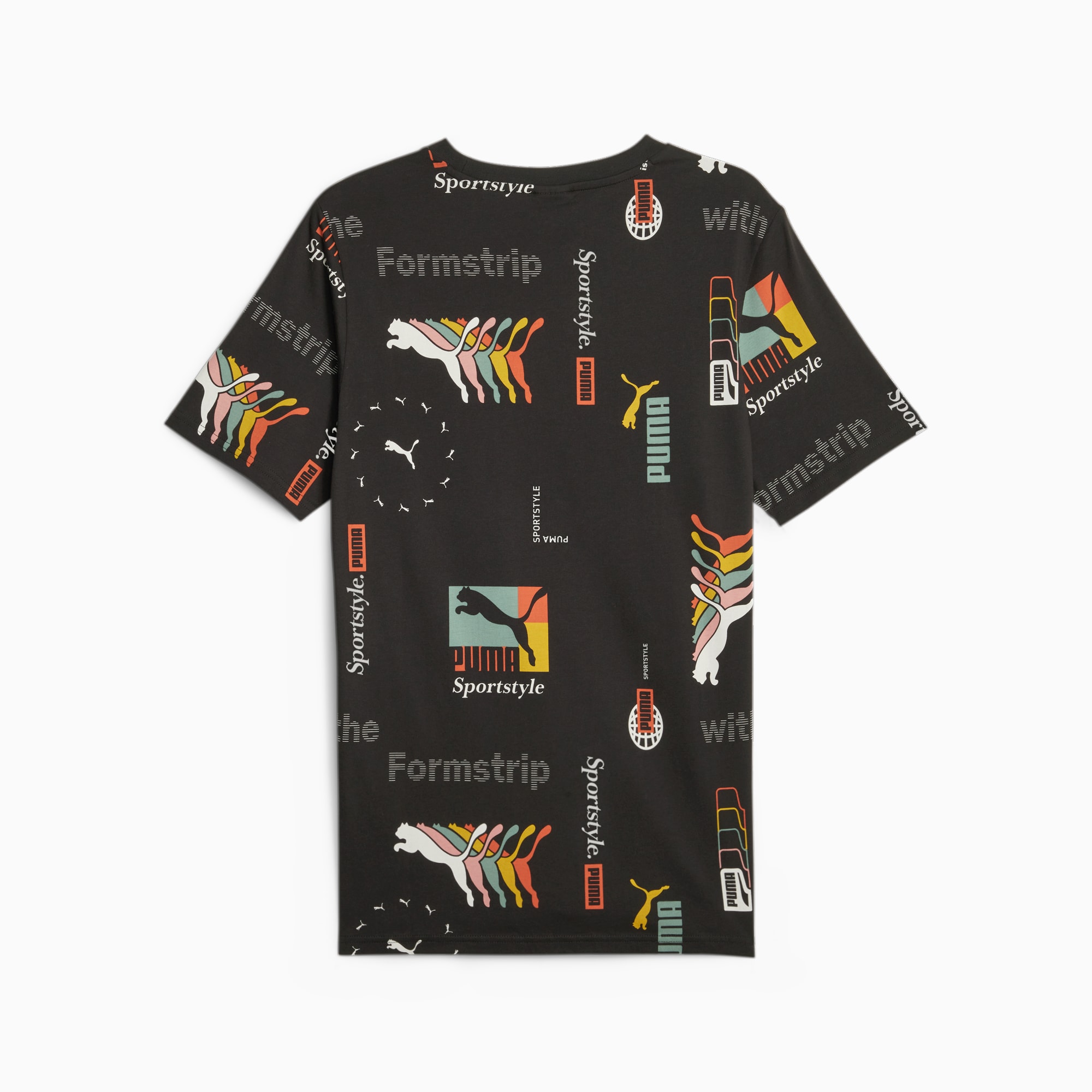 PUMA Classics Brand Love T-shirt voor Heren, Zwart