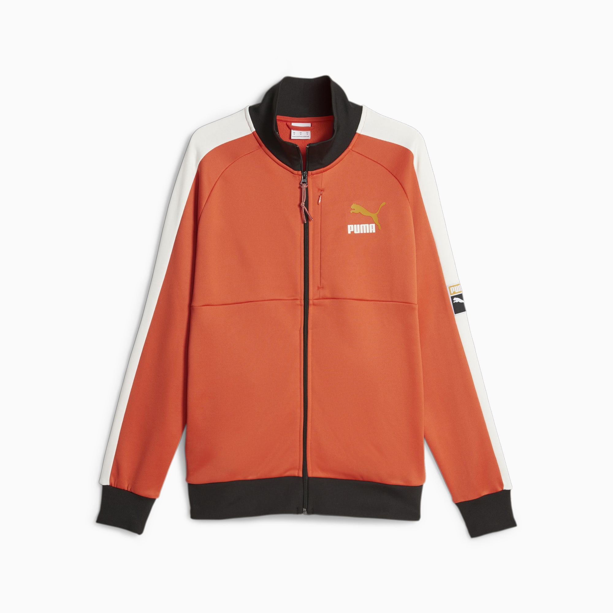 PUMA T7 Men's Track Jacket, Fall Foliage, Size XS, Clothing