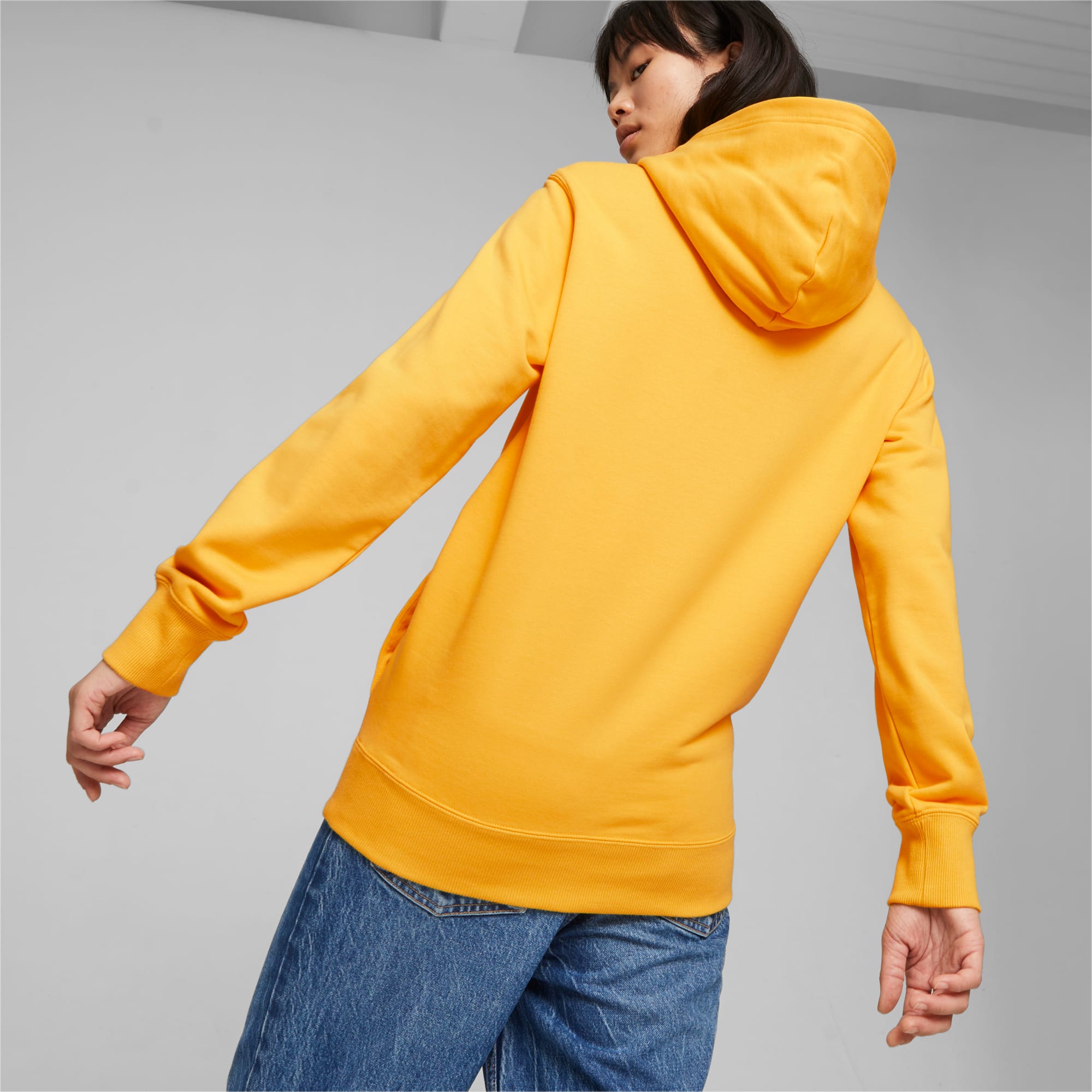 Men's PUMA Classics 'icons Of Unity' Hoodie, Yellow Sizzle, Size XXS, Clothing