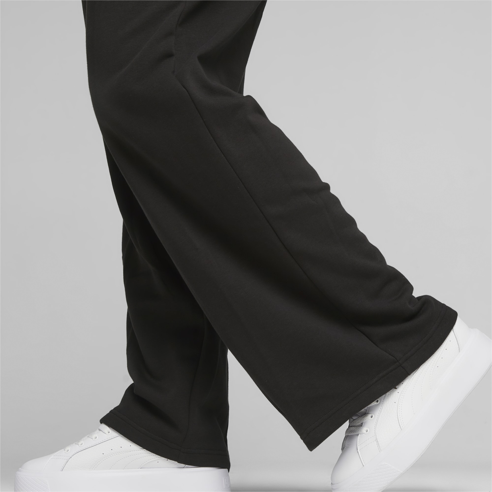 PUMA Classics Women's Relaxed Sweatpants, Black, Size 3XL, Clothing