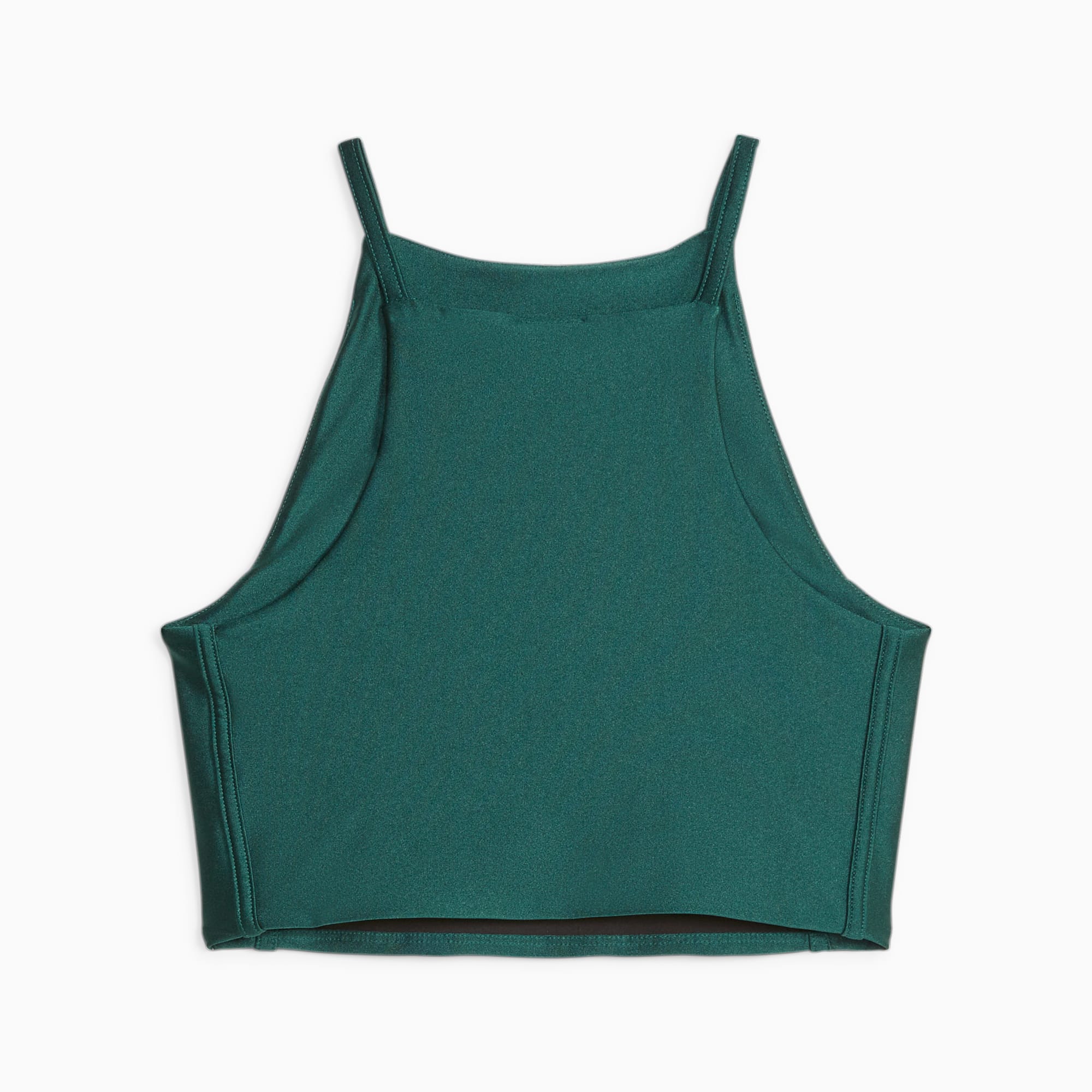 PUMA T7 crop top voor Dames, Malachite