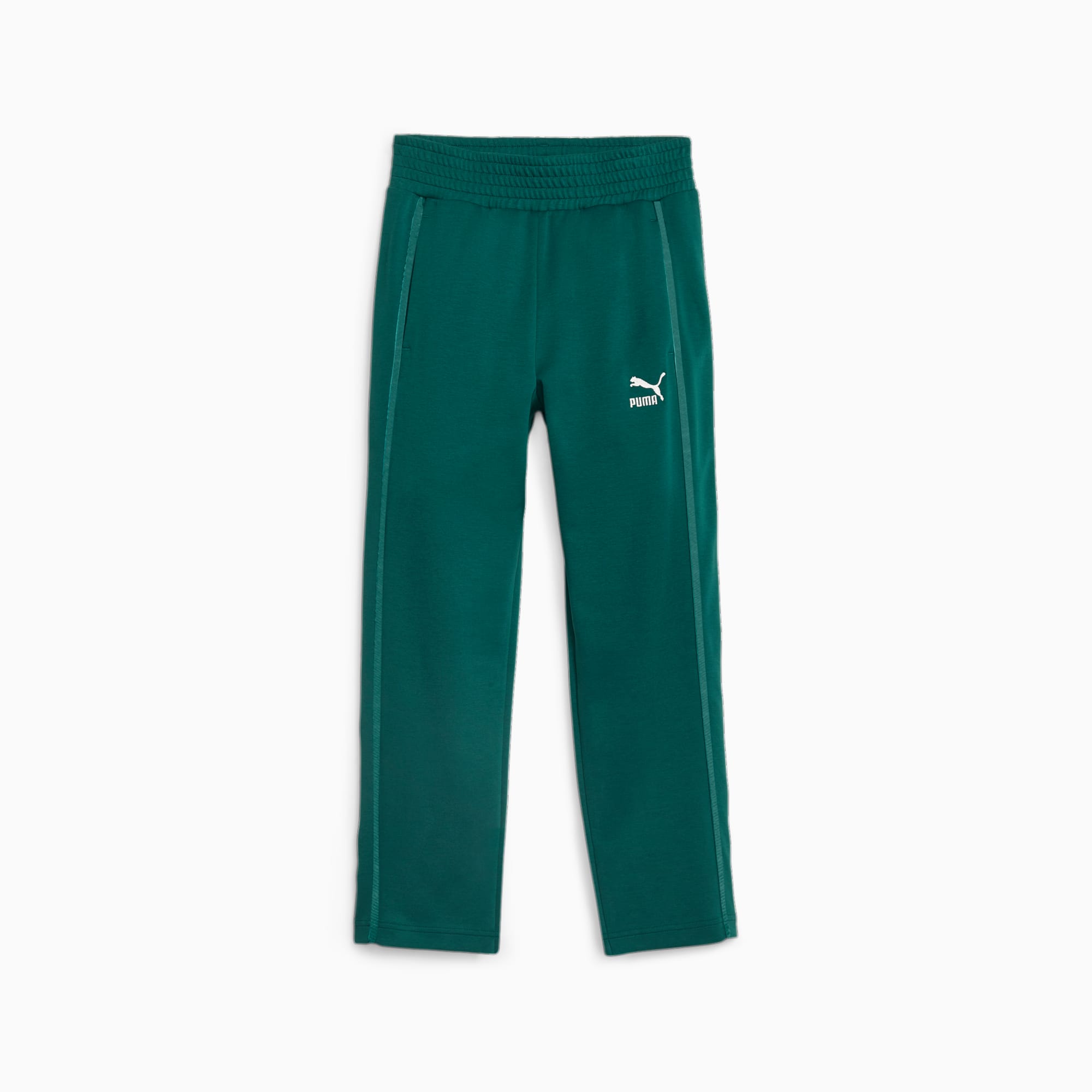 Pantaloni T7 A Vita Alta Da Donna, Verde/Altro