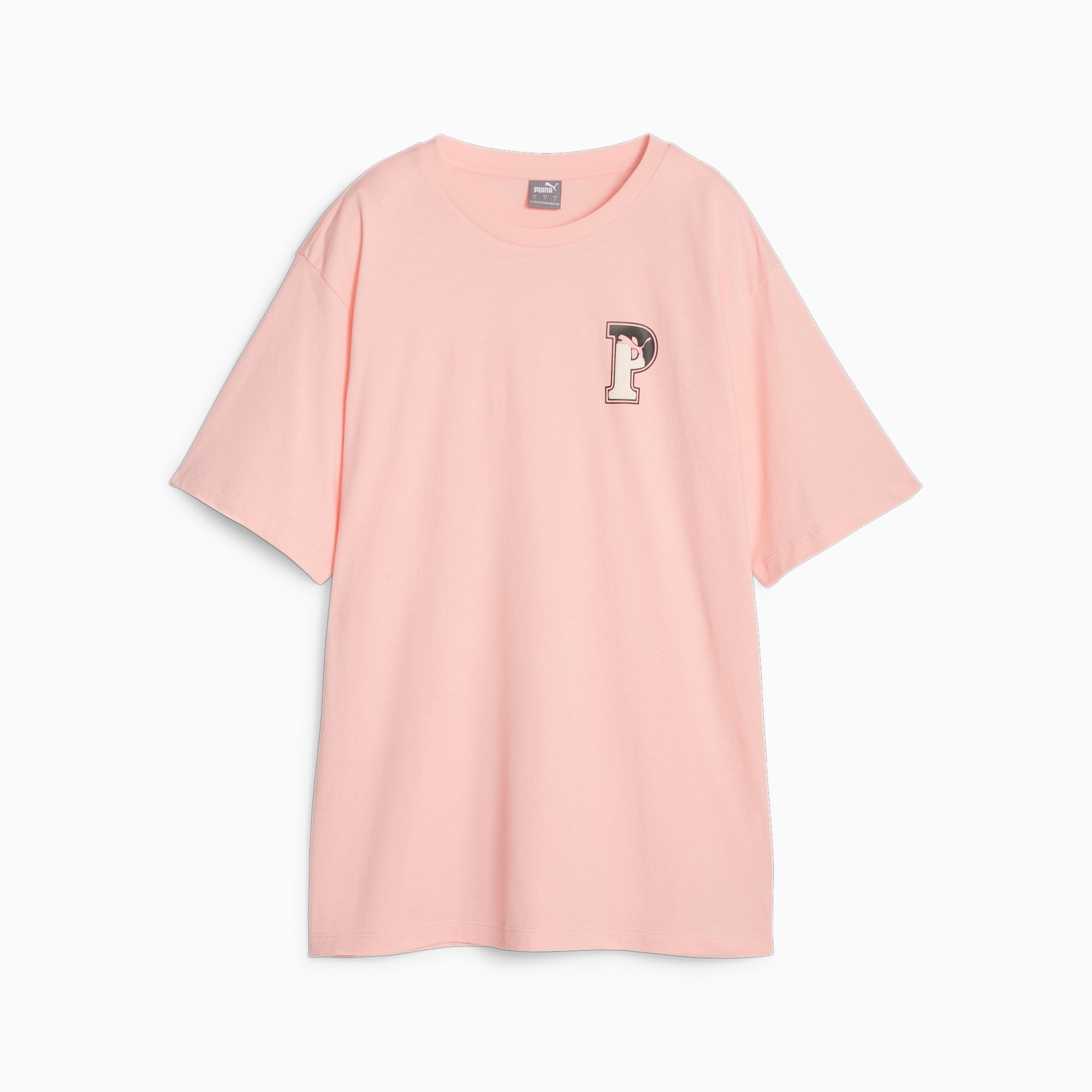 T-Shirt PUMA SQUAD Da Donna, Rosa/Altro