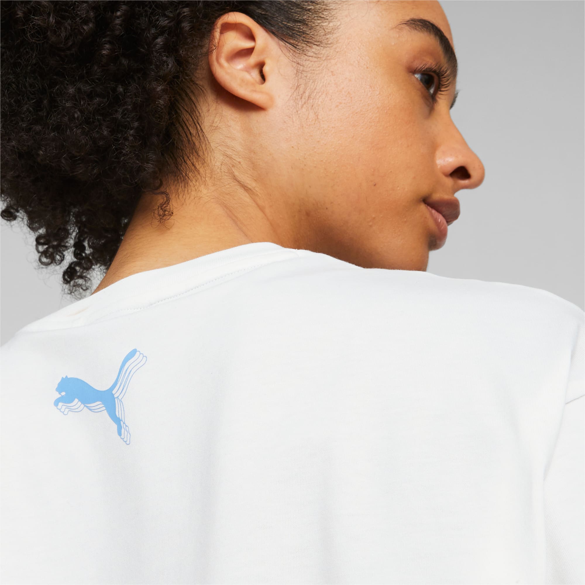 PUMA T-Shirt De Basketball STEWIE X WATER Femme, Blanc