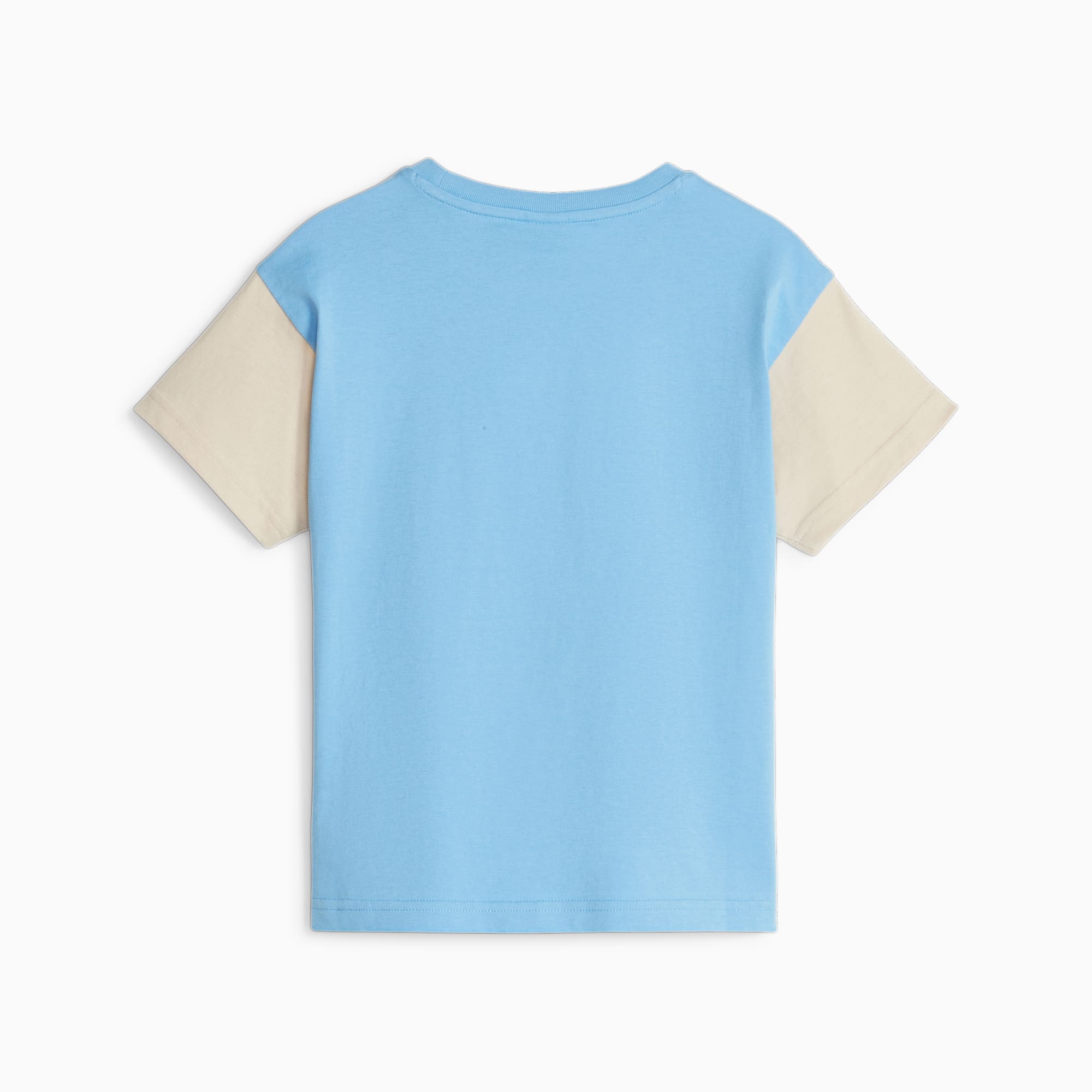 PUMA Classics Mix Match T-Shirt Kinder, Blau, Größe: 98, Kleidung