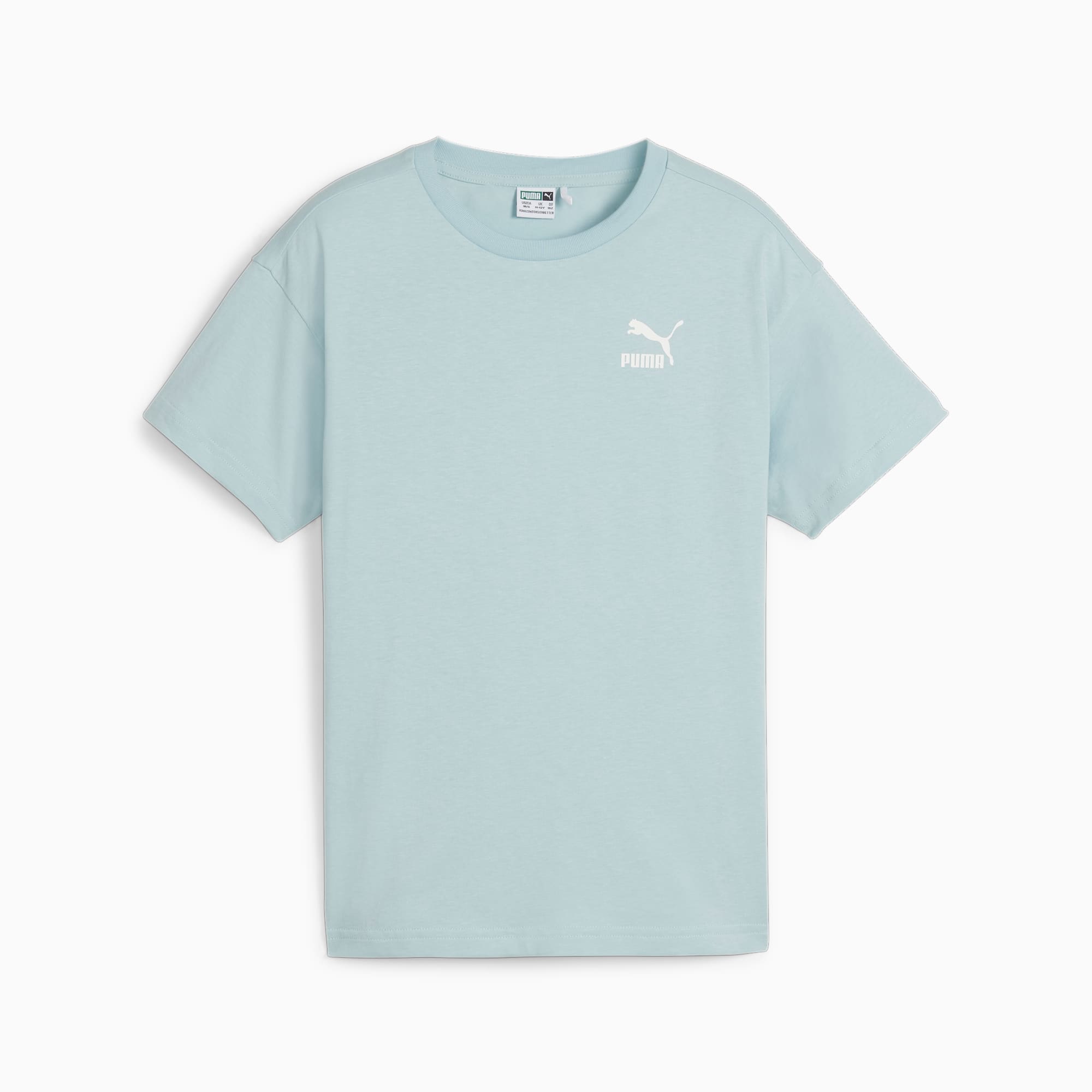 PUMA Better Classics Relaxed T-Shirt Teenager Für Kinder, Blau, Größe: 140, Kleidung