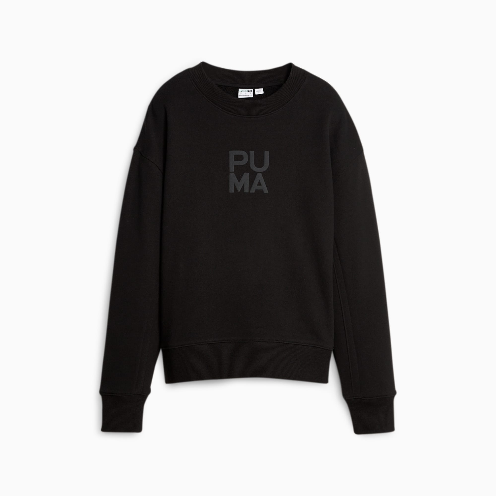 PUMA Infuse Sweatshirt Voor Dames, Zwart