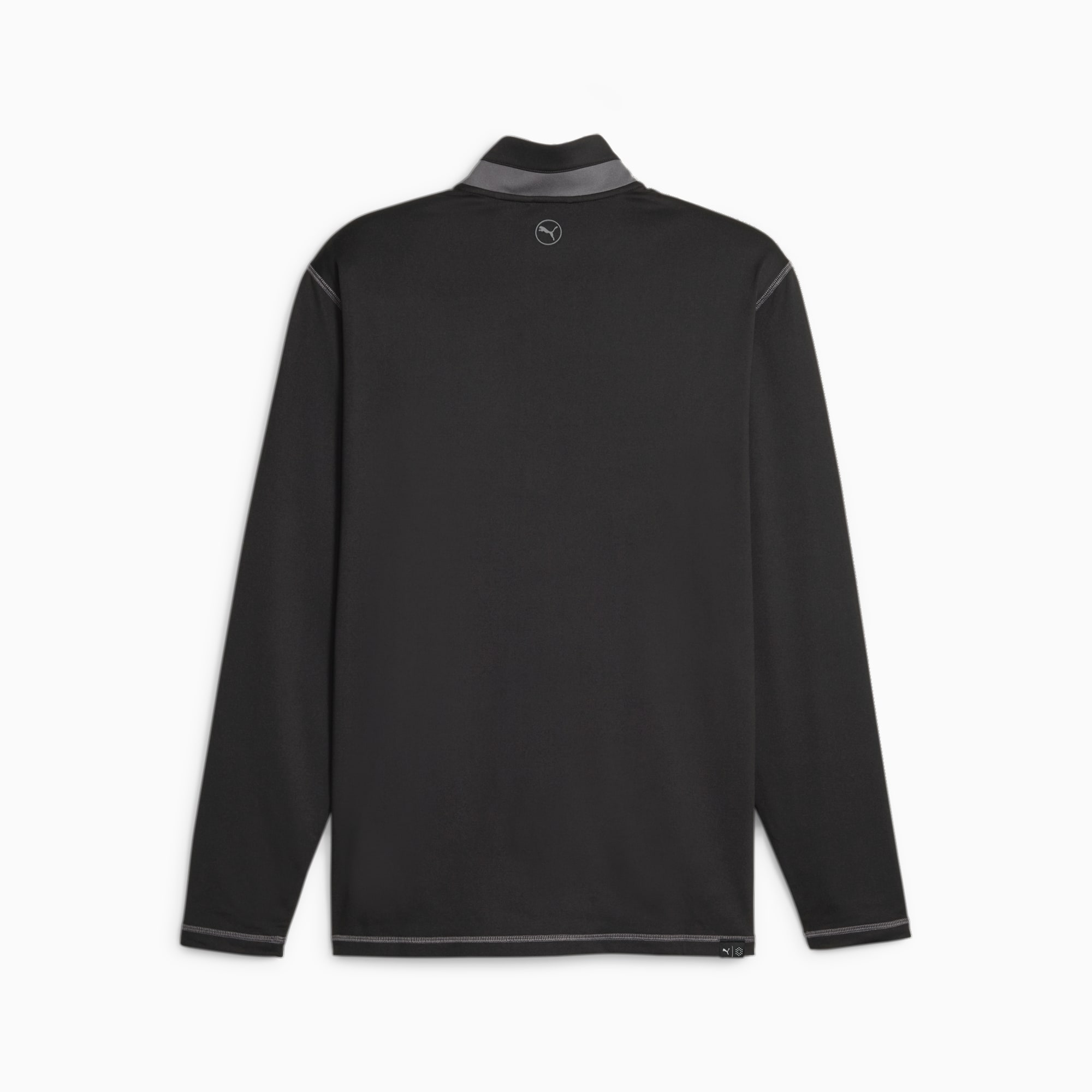 PUMA Men's Lightweight Golf Pullover Top, Black/Slate Sky, Size S, Clothing