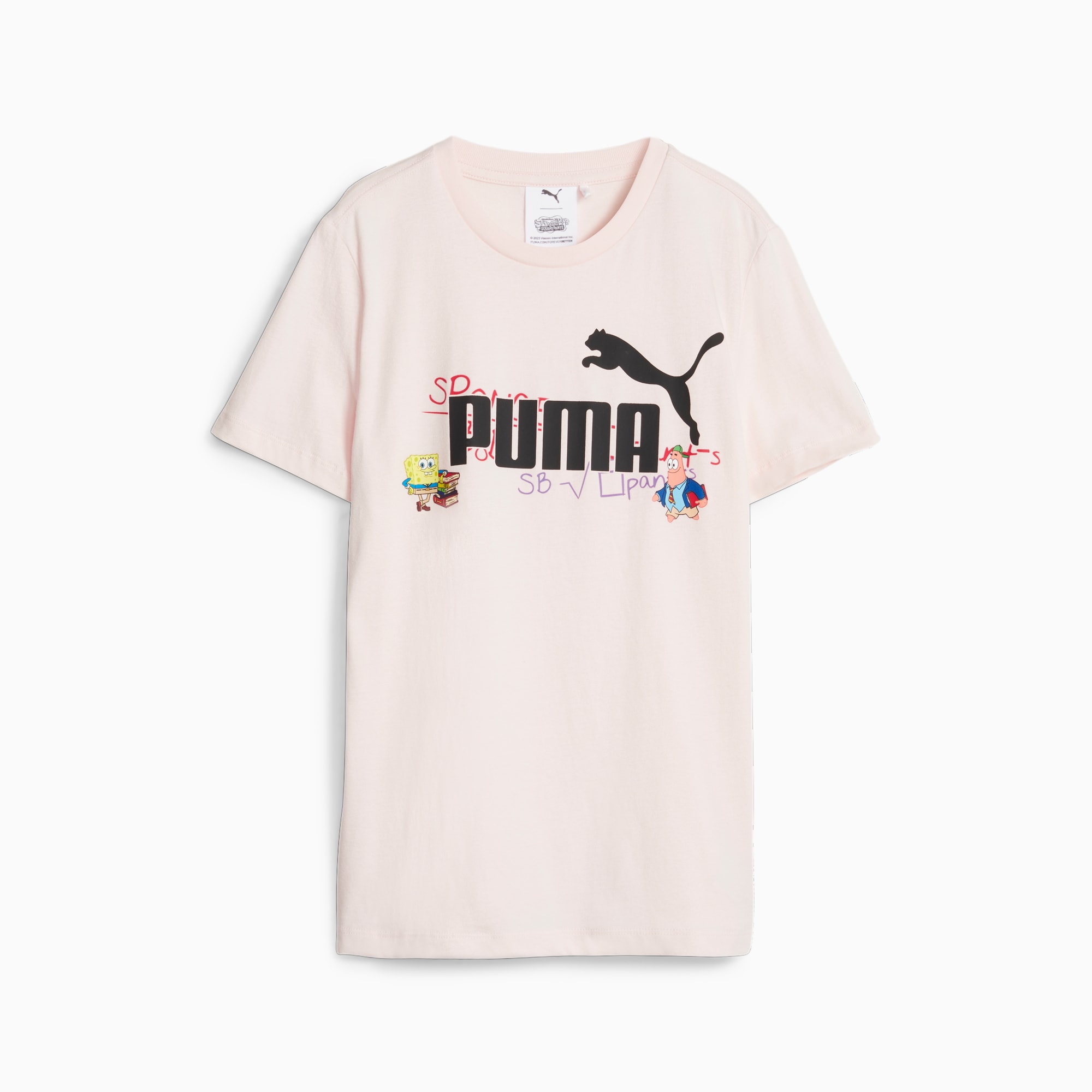 PUMA Camiseta Juvenil X Spongebob Squarepants, Rosado