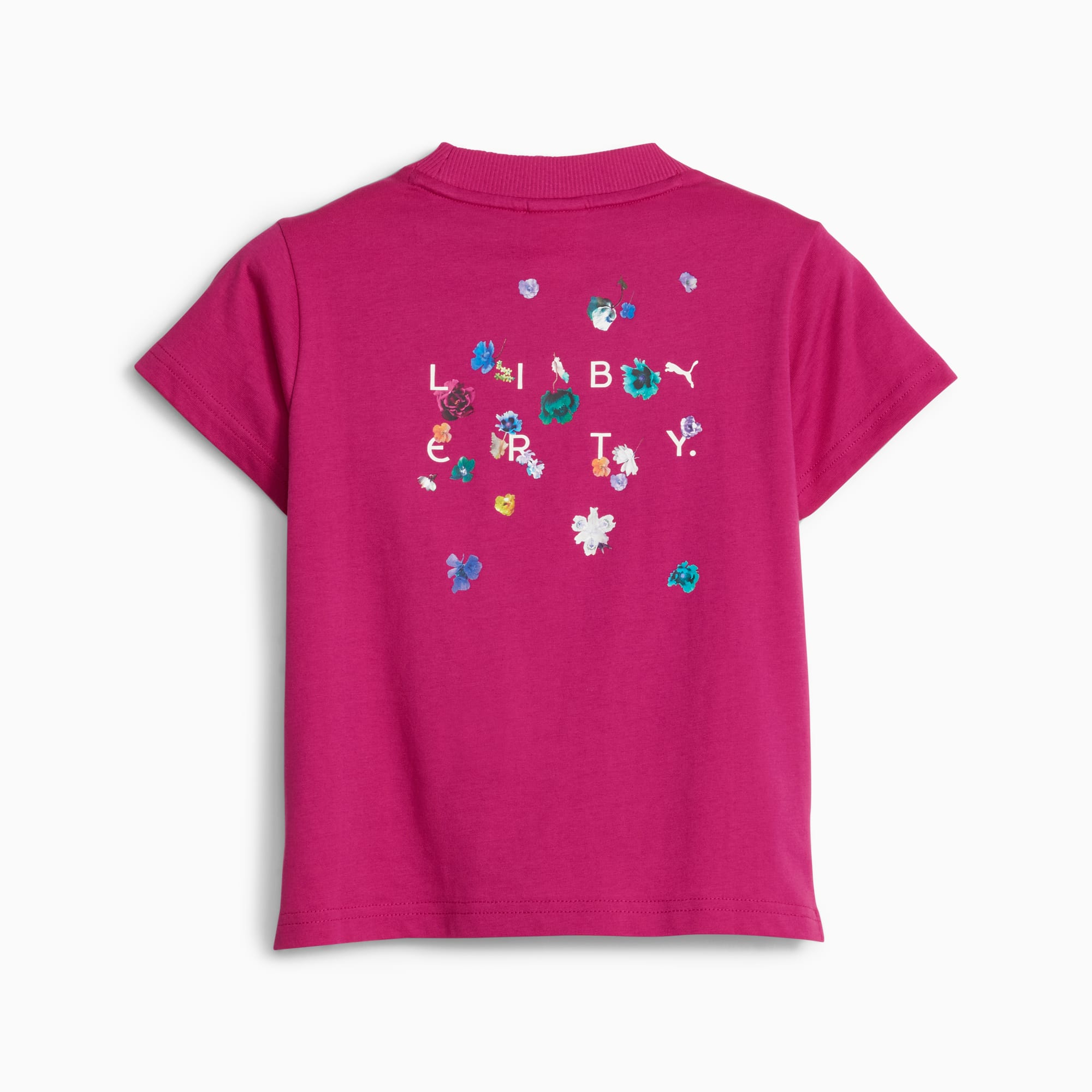 PUMA x LIBERTY T-shirt met grafische print, Roze