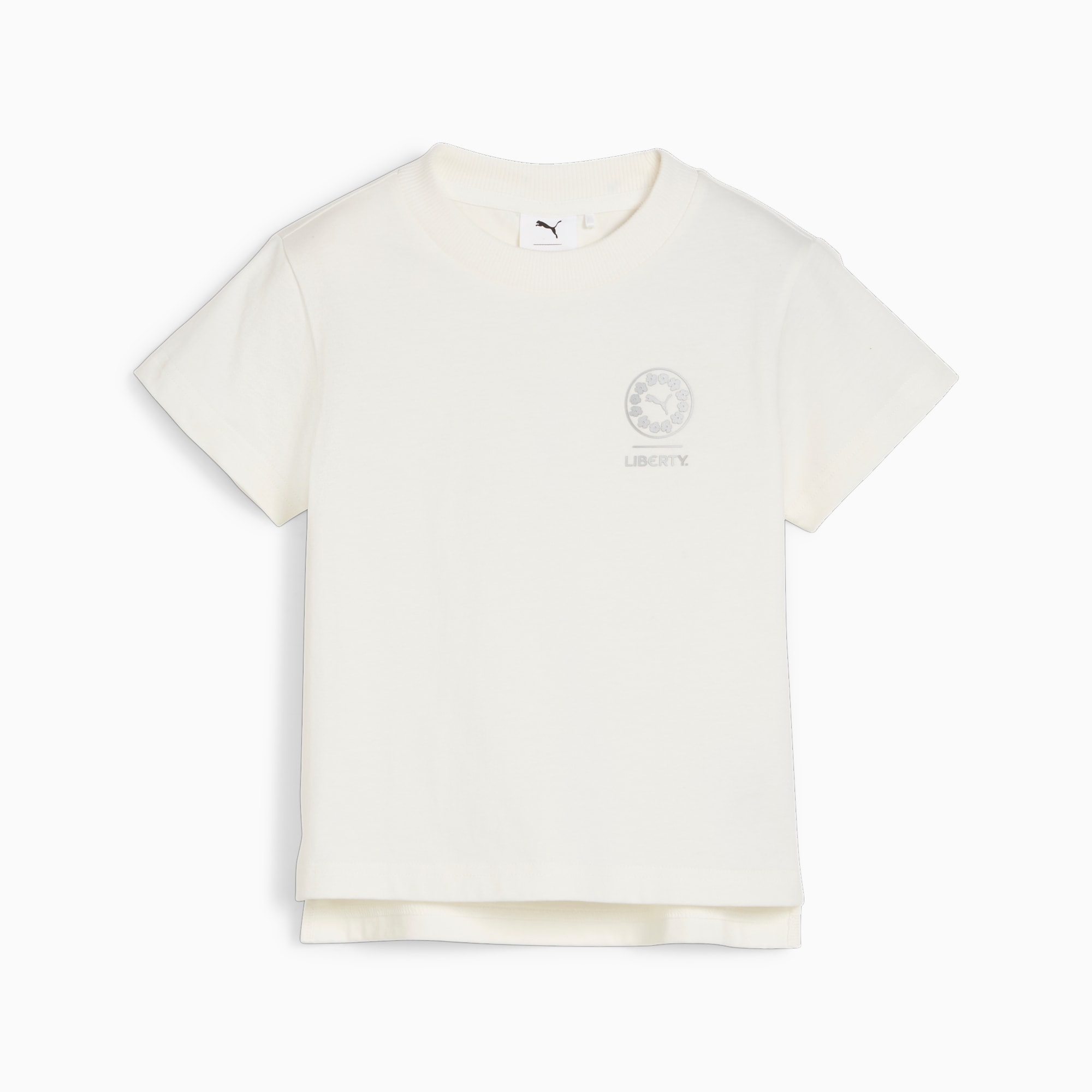 PUMA X Liberty Kids' Graphic T-Shirt, Warm White