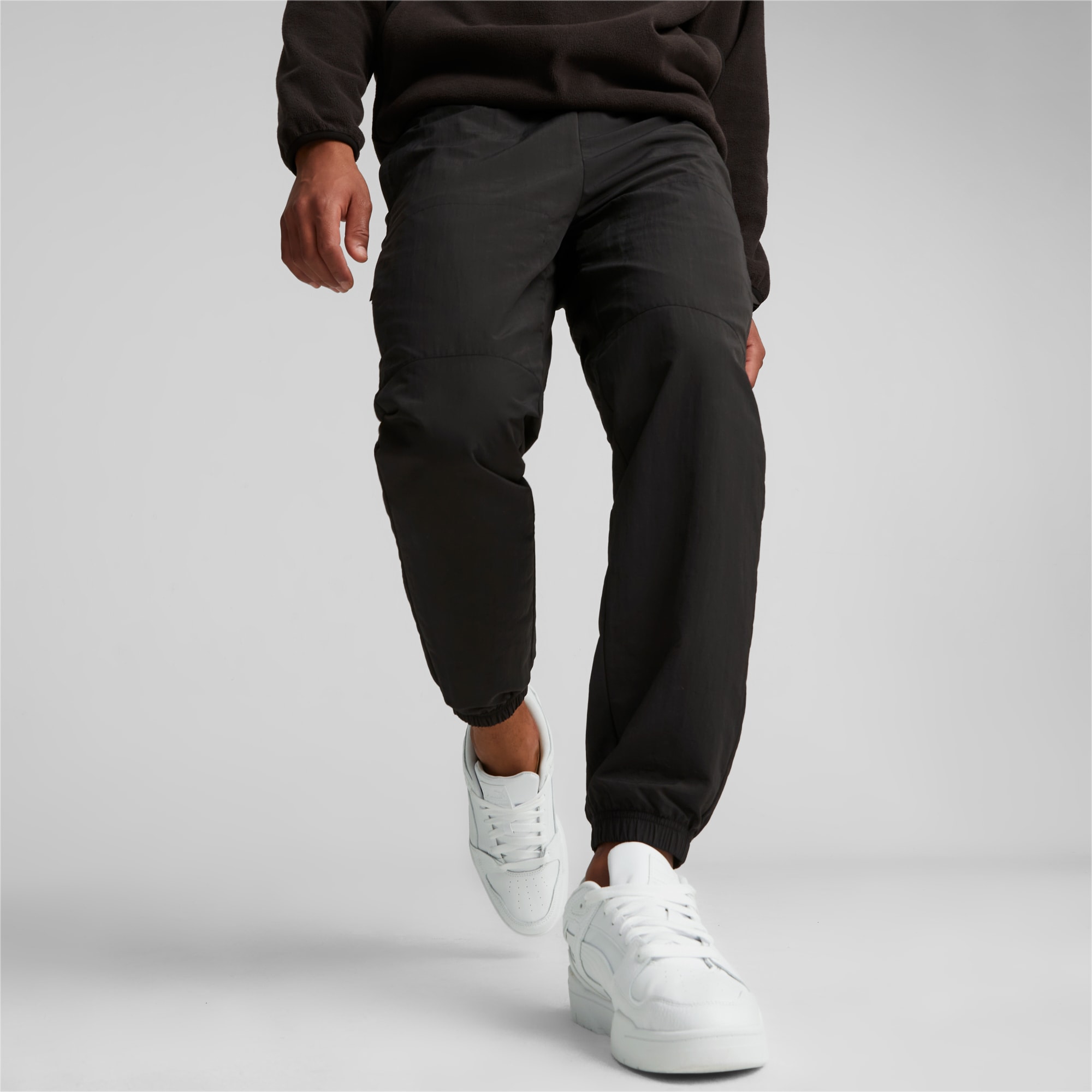 PUMA Classics Utility Men's Cargo Pants, Black, Size L, Clothing