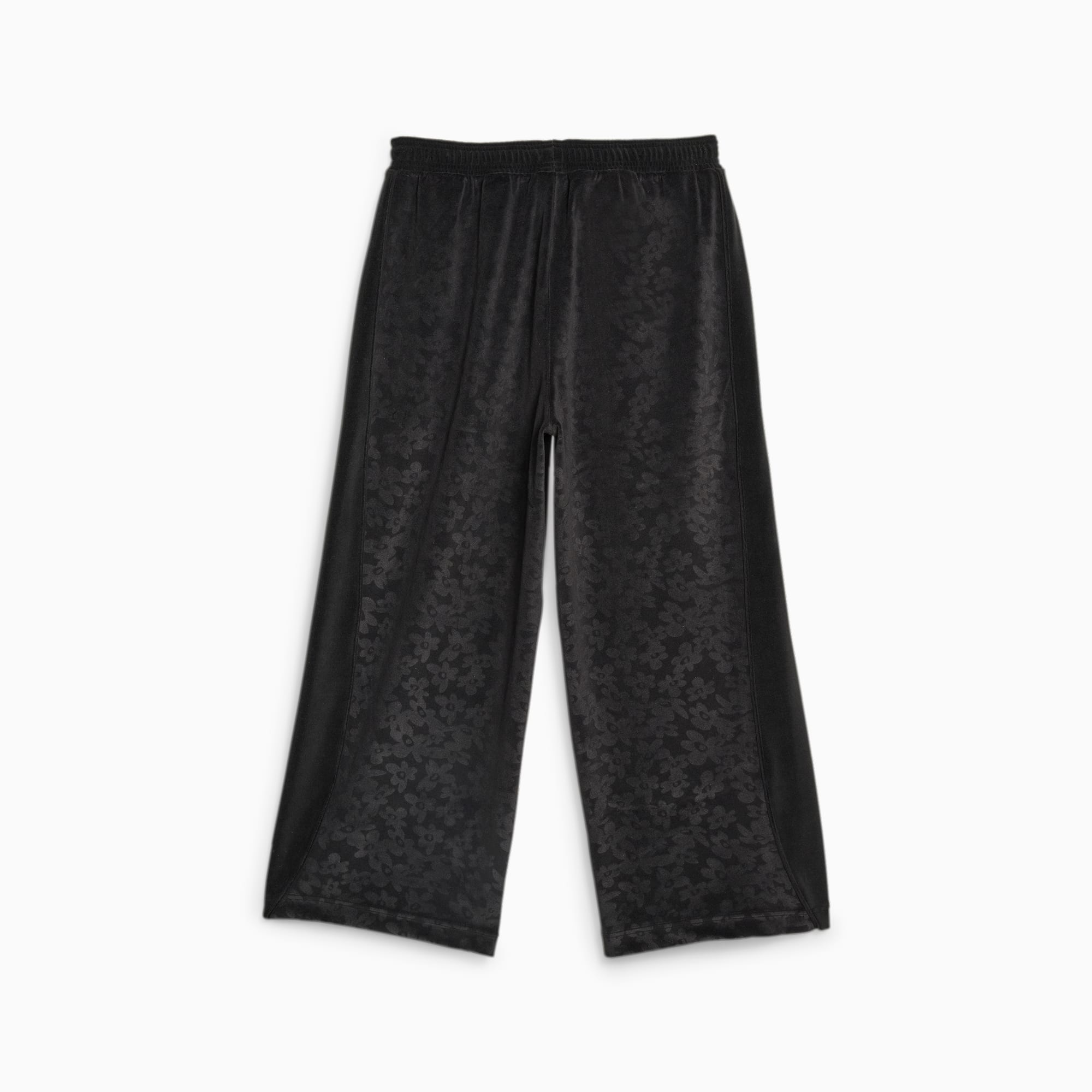 PUMA x PERKS AND MINI velours broek voor Dames, Zwart