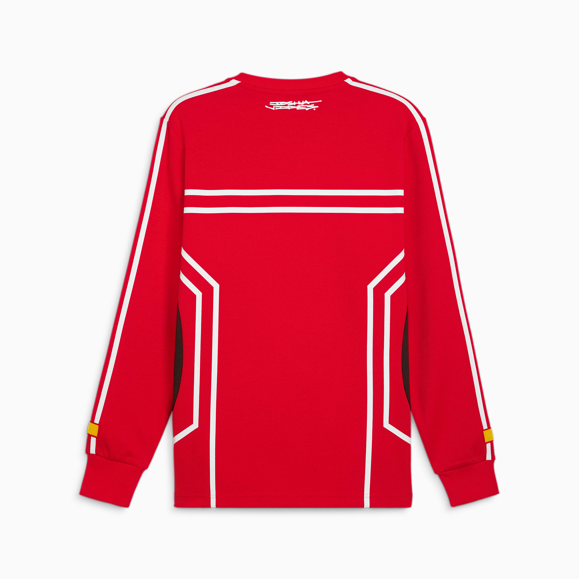 PUMA T-Shirt En Mesh Scuderia Ferrari X Joshua Vides Pour Homme, Rouge