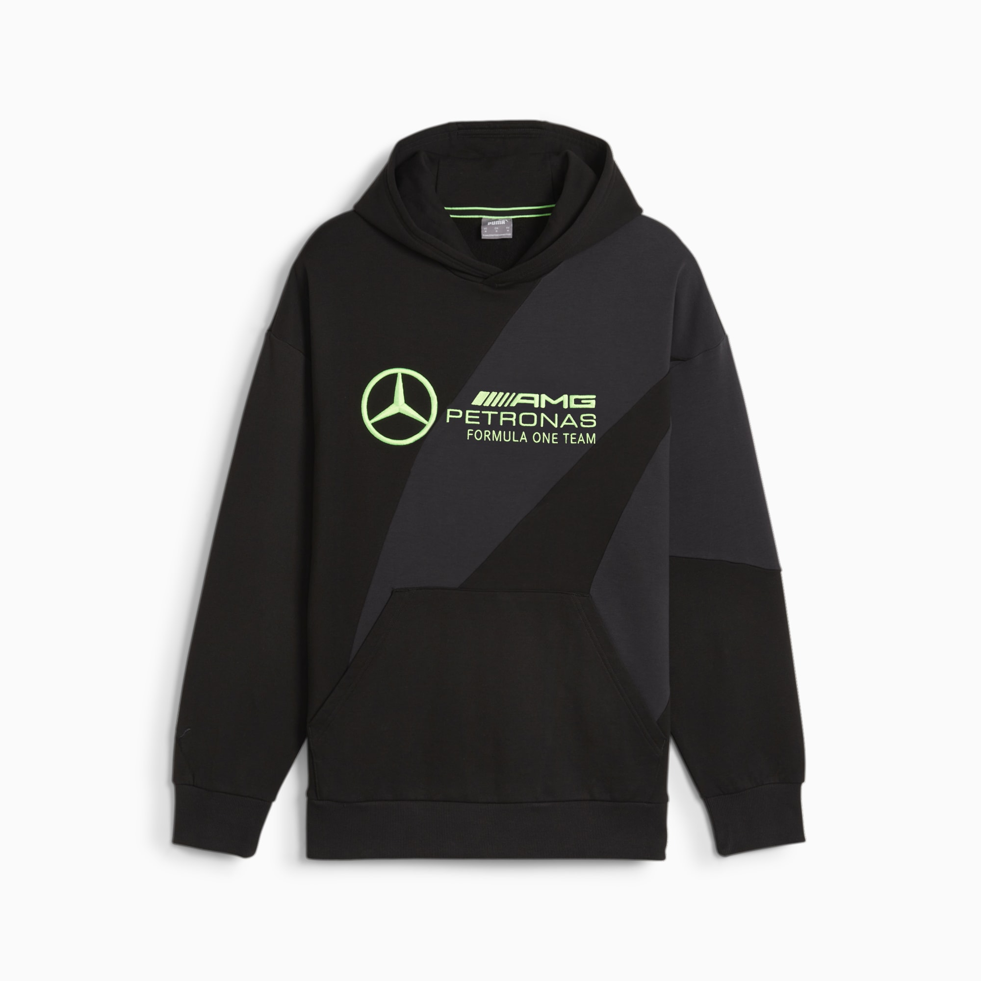 PUMA Mercedes-Amg Petronas Motorsport Statement Men's Hoodie, Black, Size S, Clothing