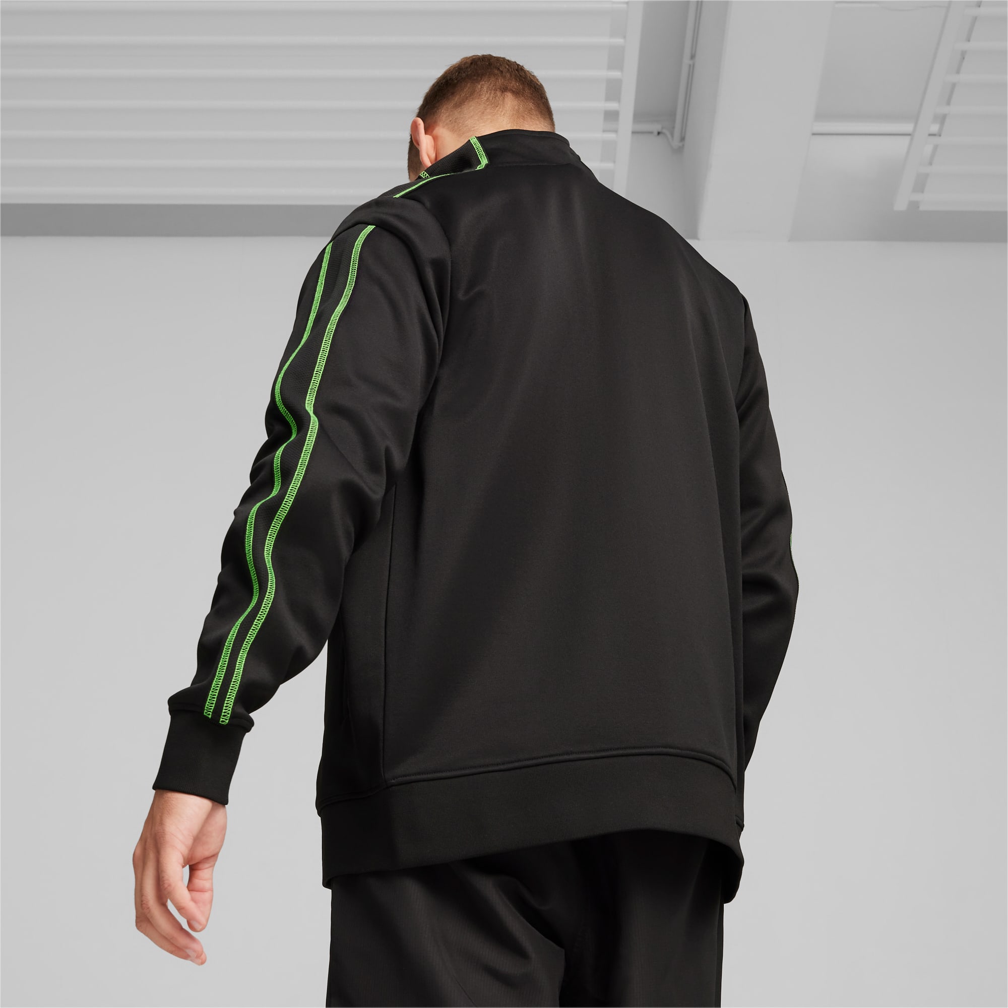 Men's PUMA Mercedes-Amg Petronas Mt7 Track Jacket, Black, Size XXL, Clothing