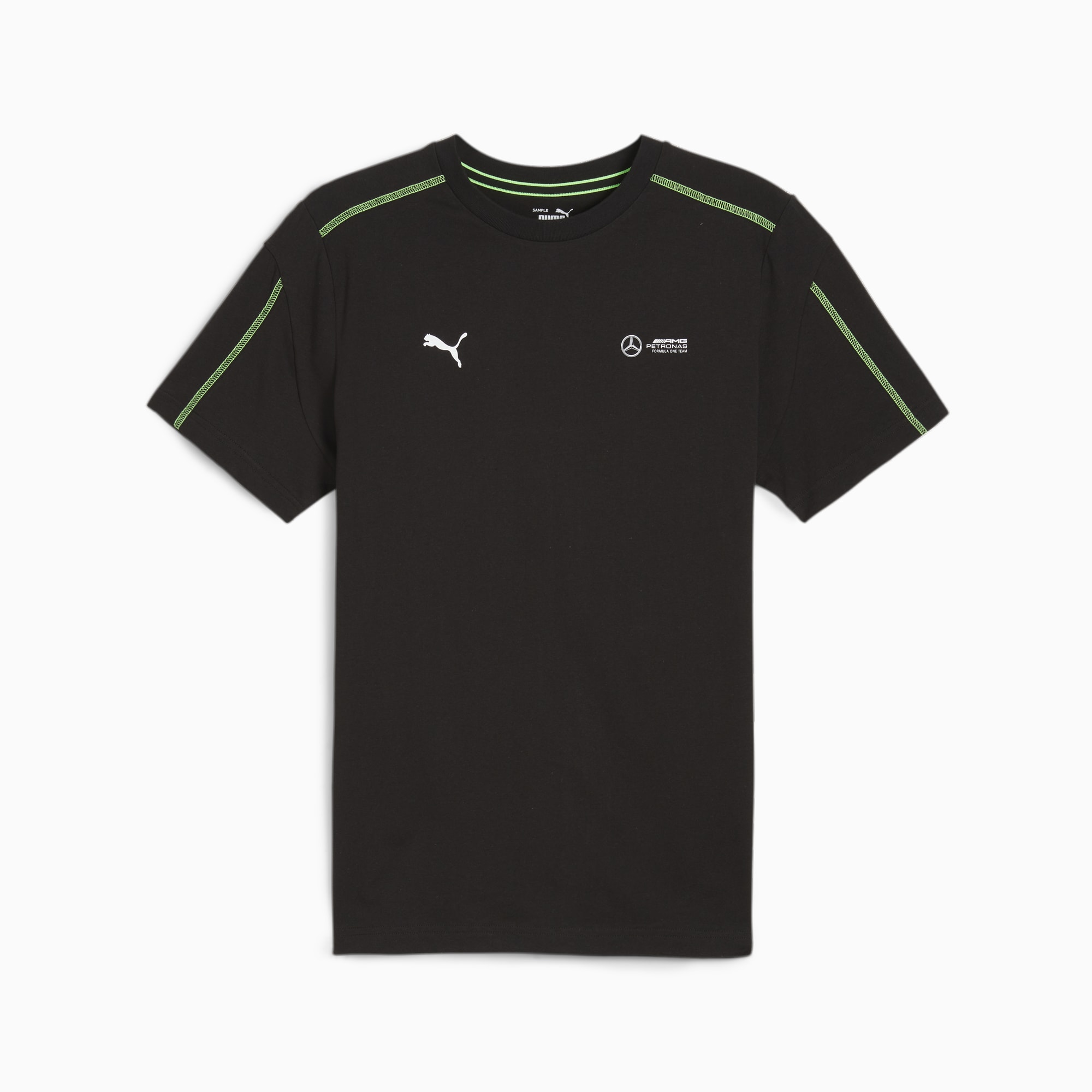 Men's PUMA Mercedes-Amg Petronas Mt7 T-Shirt, Black, Size L, Clothing