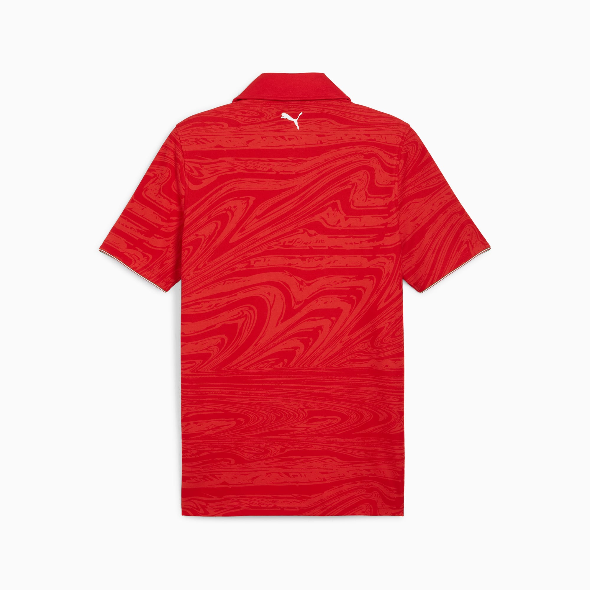 PUMA Scuderia Ferrari Race Motorsport Graphic polo, Rood